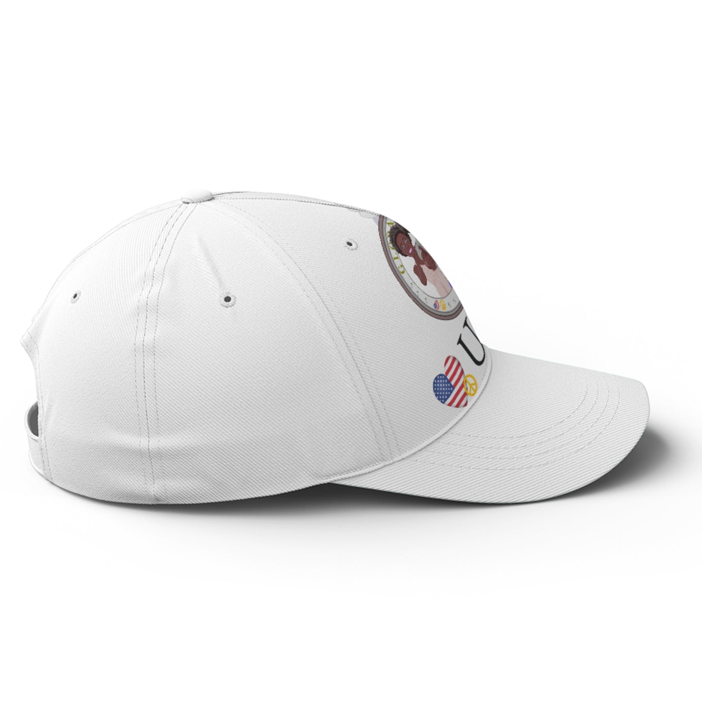 Baseball Cap GLOBAL FREEDOM UNITED© Couple USA Afro American