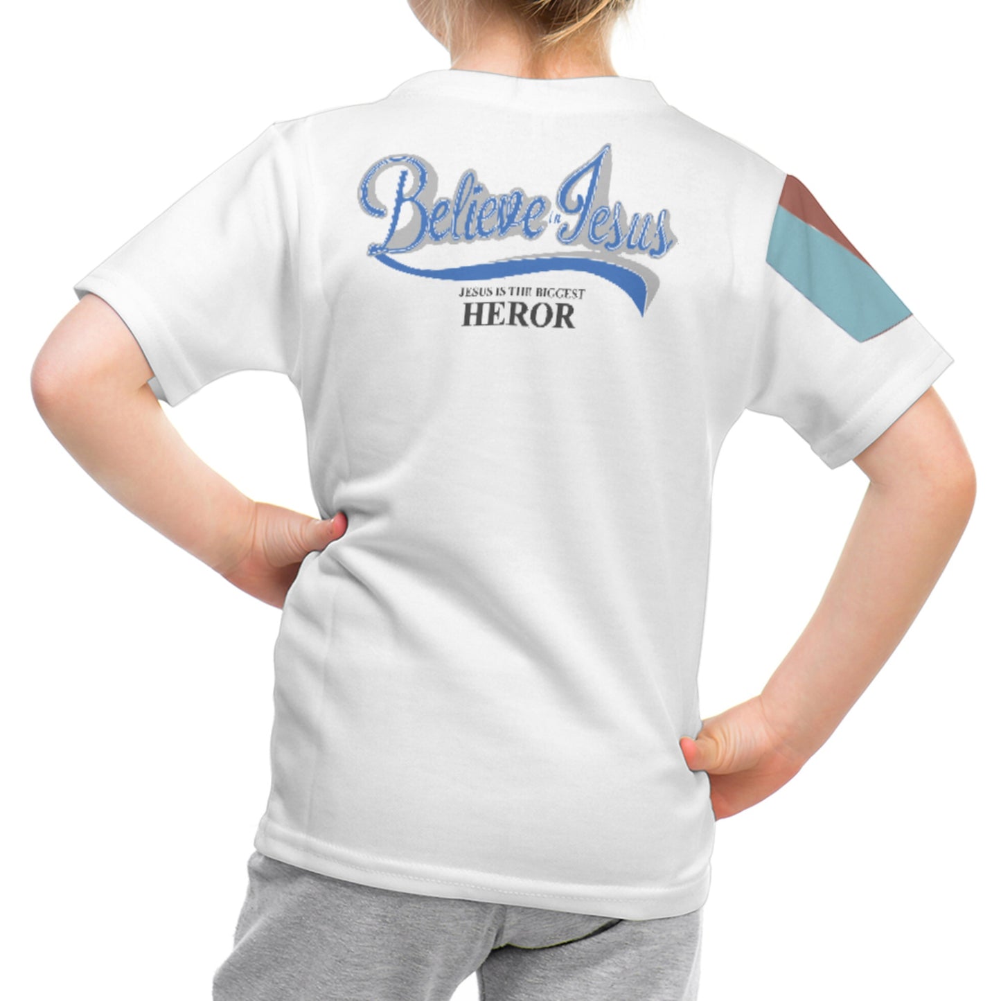 Kit´s T-shirt GLOBAL FREEDOM UNITED© Jesus Is A Heror