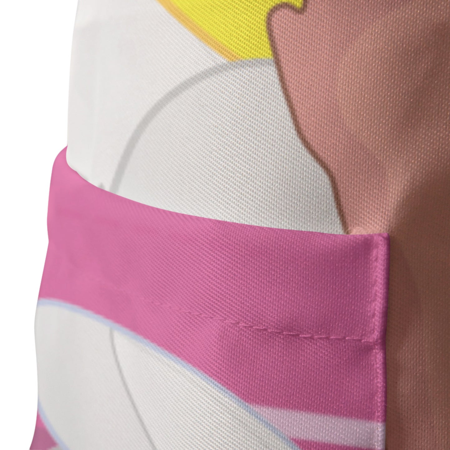 Apron GLOBAL FREEDOM UNITED© Archangel Gabriel Croatia Pink2