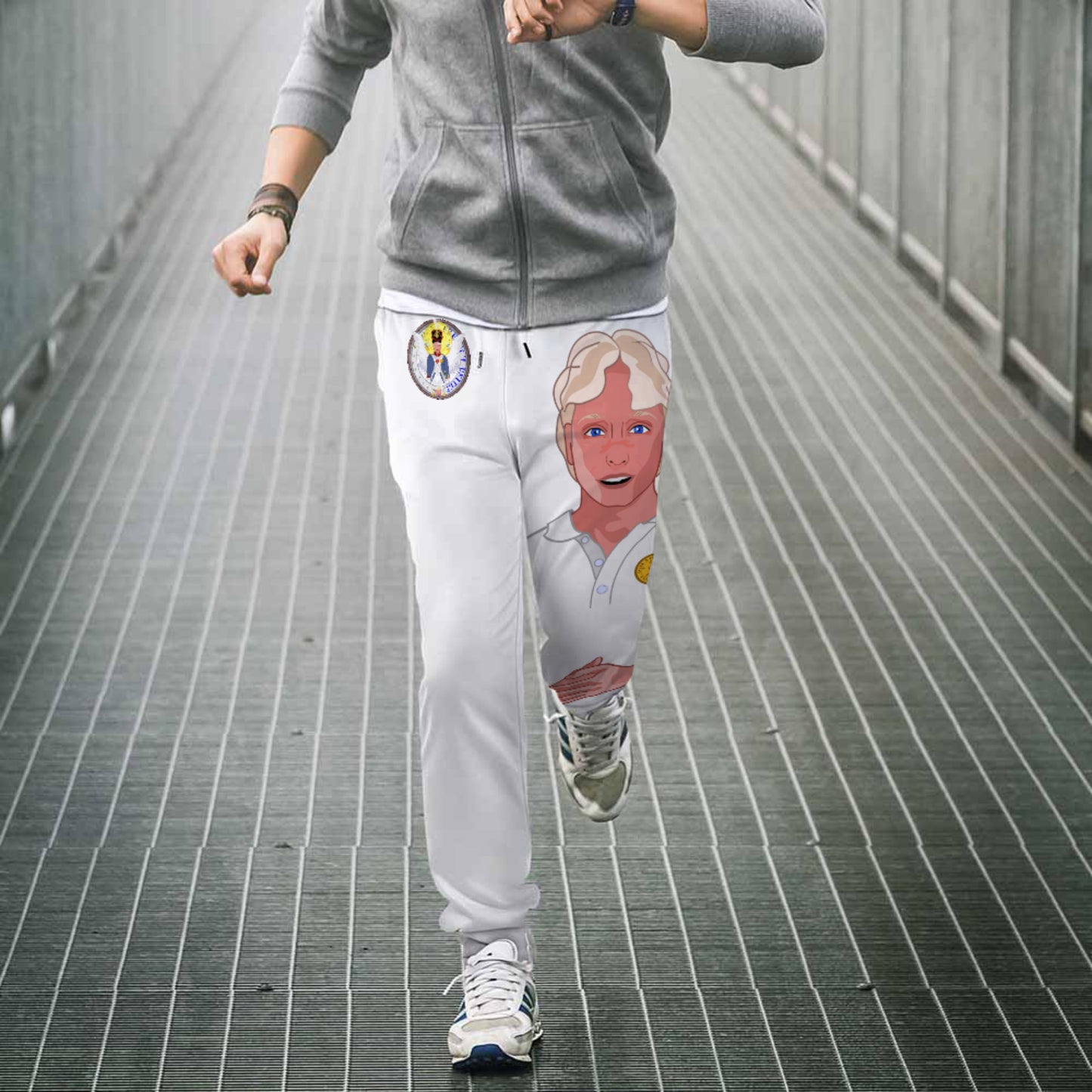 Men's Sweatpants Global Freedom United Archangel Michael