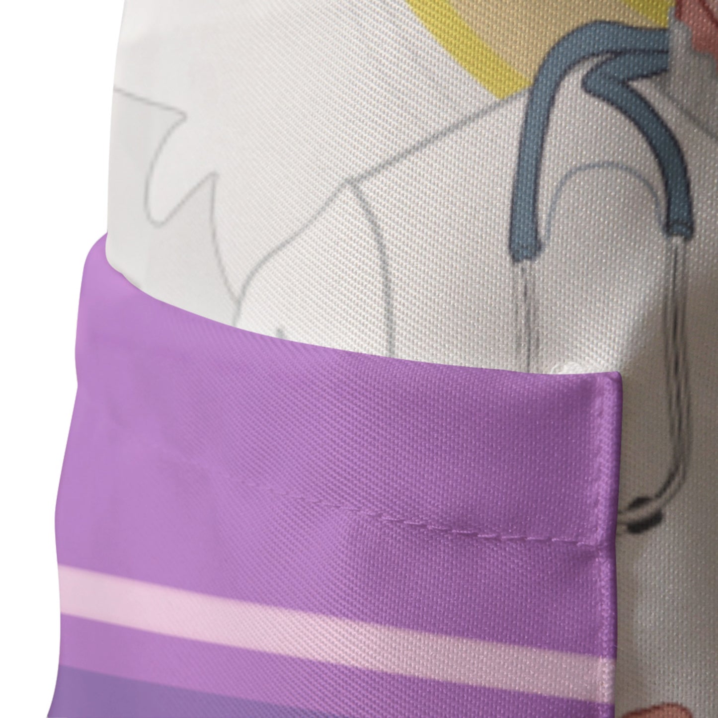 Apron GLOBAL FREEDOM UNITED© Archangel Rafael Arabic Lilac