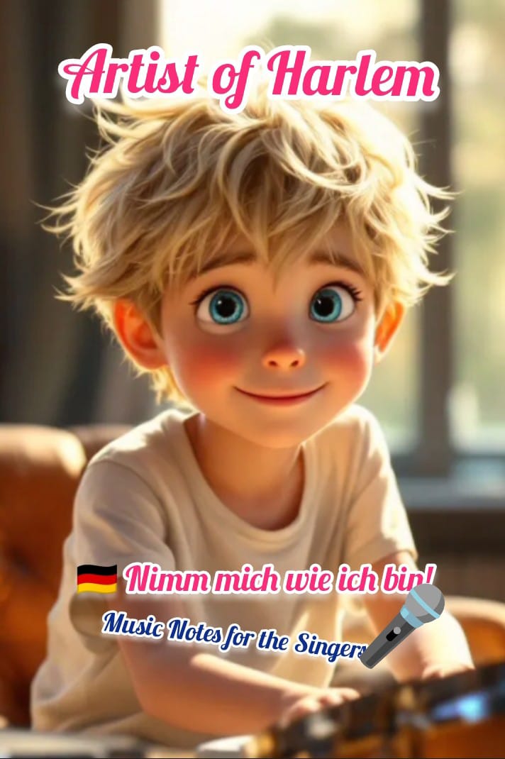 Music Notes Artist of Harlem© - Nimm mich so wie ich bin