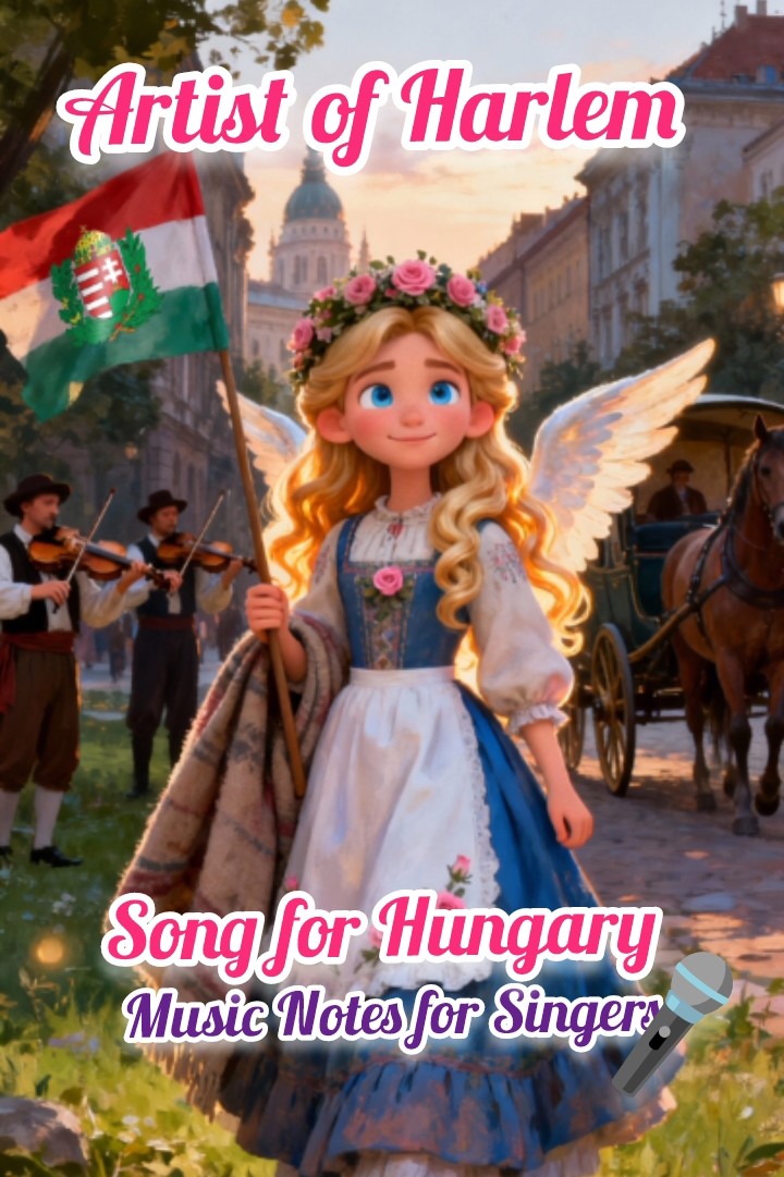 Music Notes Artist of Harlem© - Song for Hungary