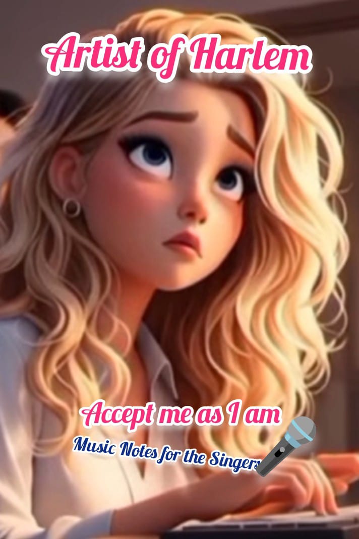 Music Notes Artist of Harlem© - Accept me as I am