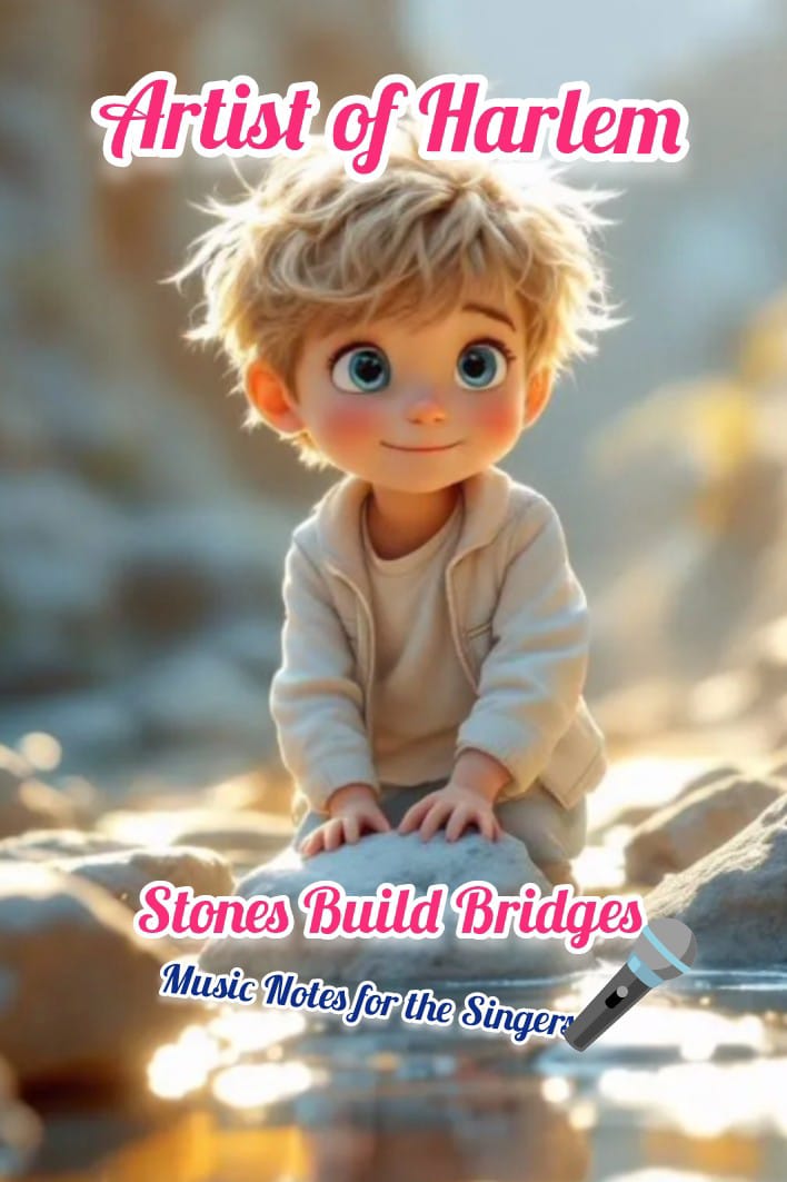 Music Notes Artist of Harlem© - Stones Build Bridges