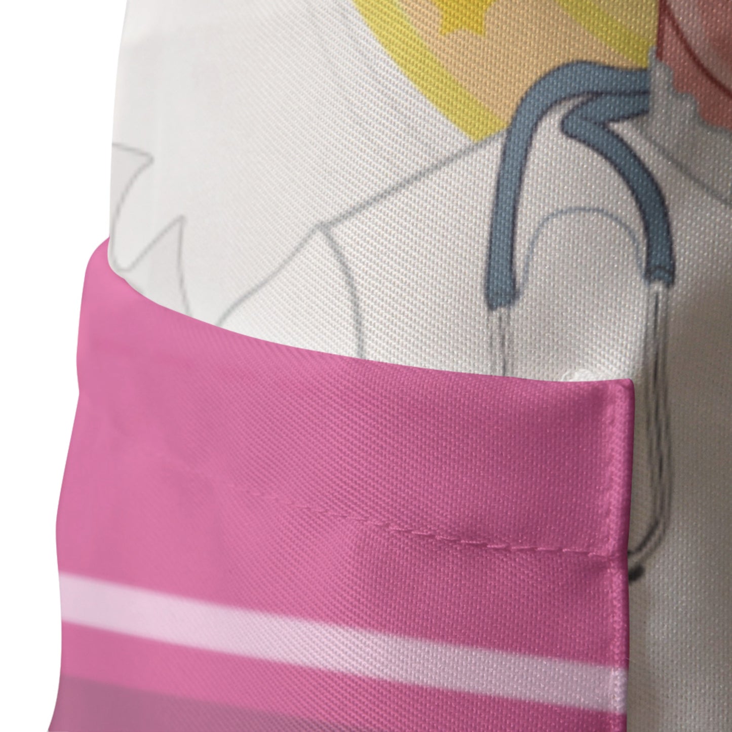 Apron GLOBAL FREEDOM UNITED© Archangel Rafael Arabic Pink2