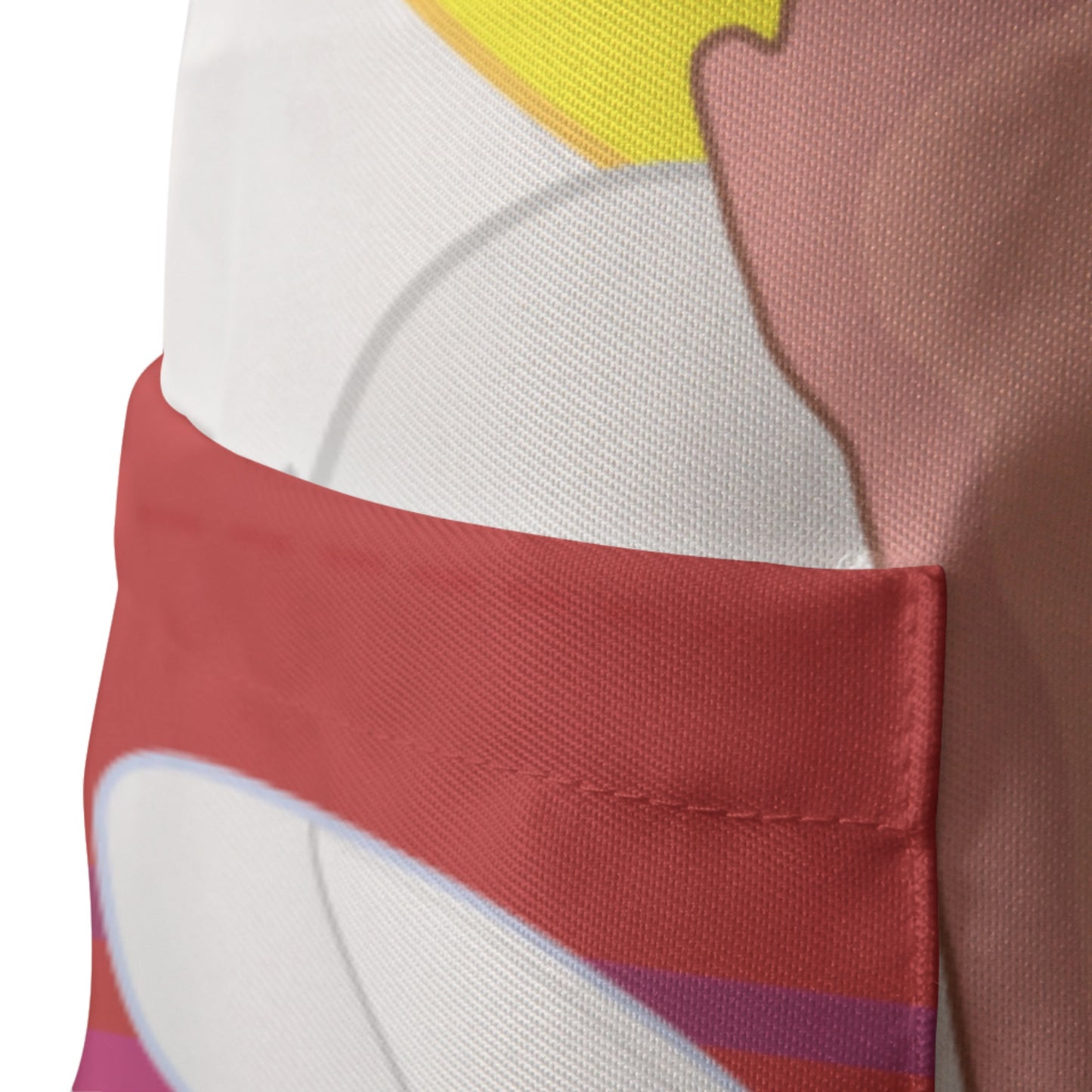 Apron GLOBAL FREEDOM UNITED© Archangel Gabriel Serbia Red