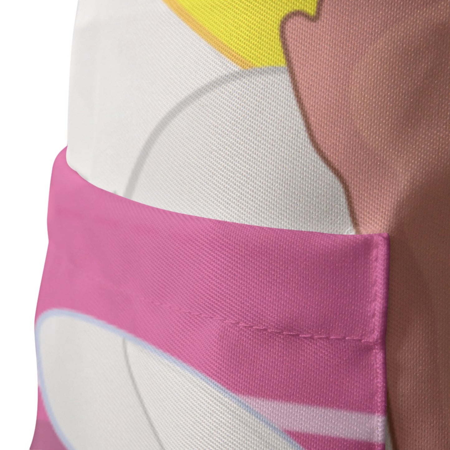 Apron GLOBAL FREEDOM UNITED© Archangel Gabriel Hebrew Pink2