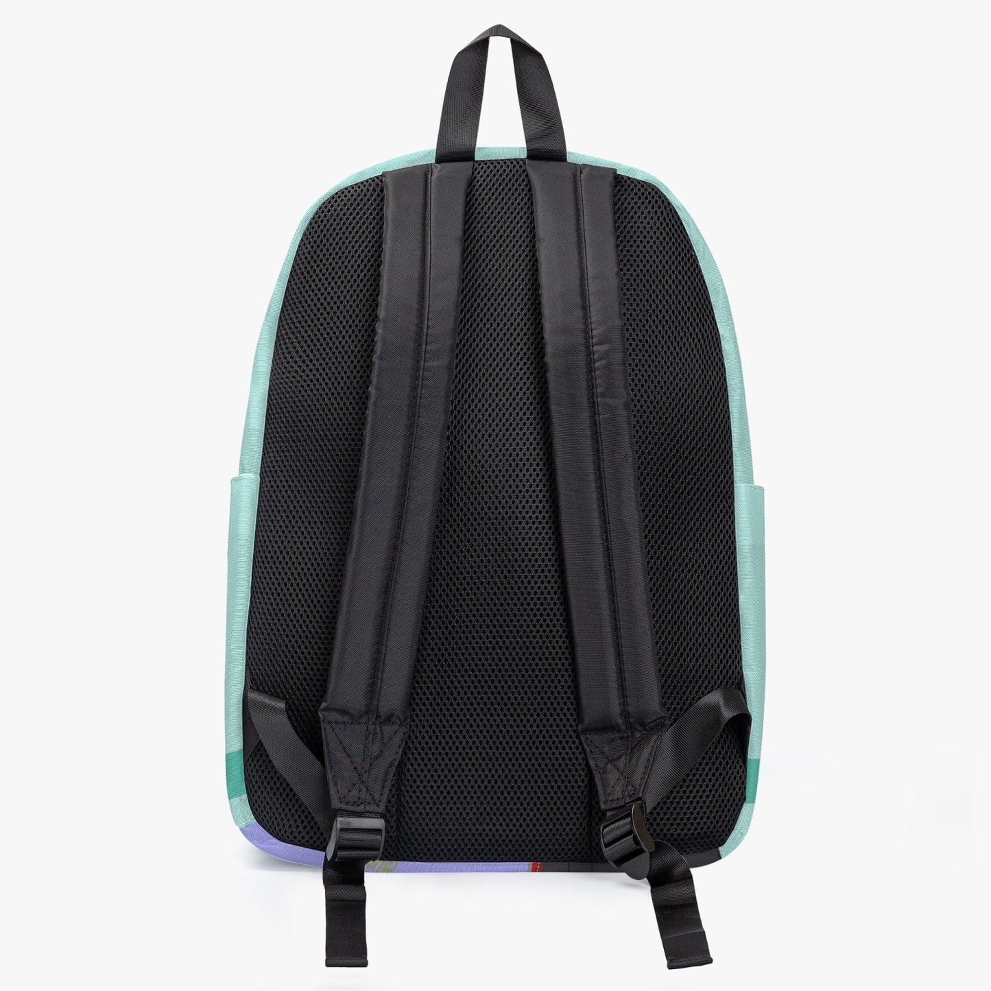 GLOBAL FREEDOM UNITED© Couple Albania Light Green - All-over-print Canvas Backpack