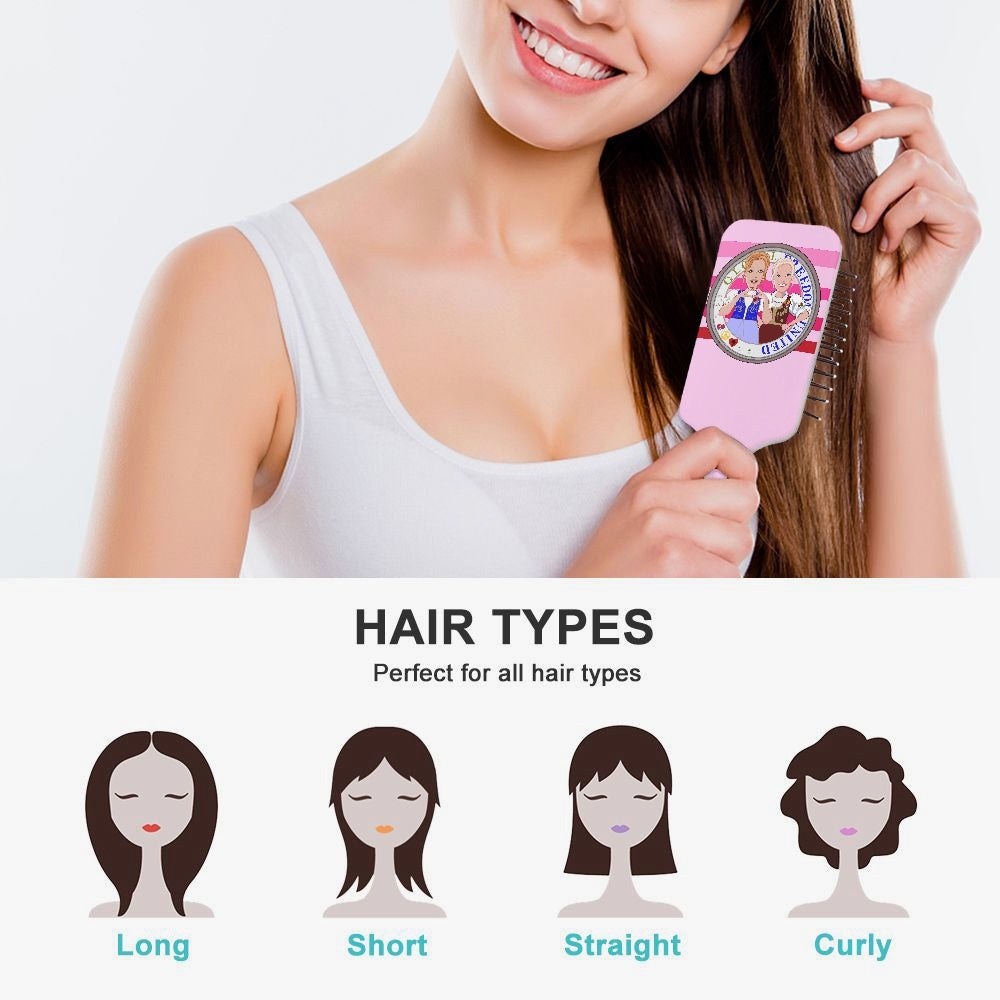 Air Cushion Scalp Massage Brush GLOBAL FREEDOM UNITED© Women Albania & Serbia