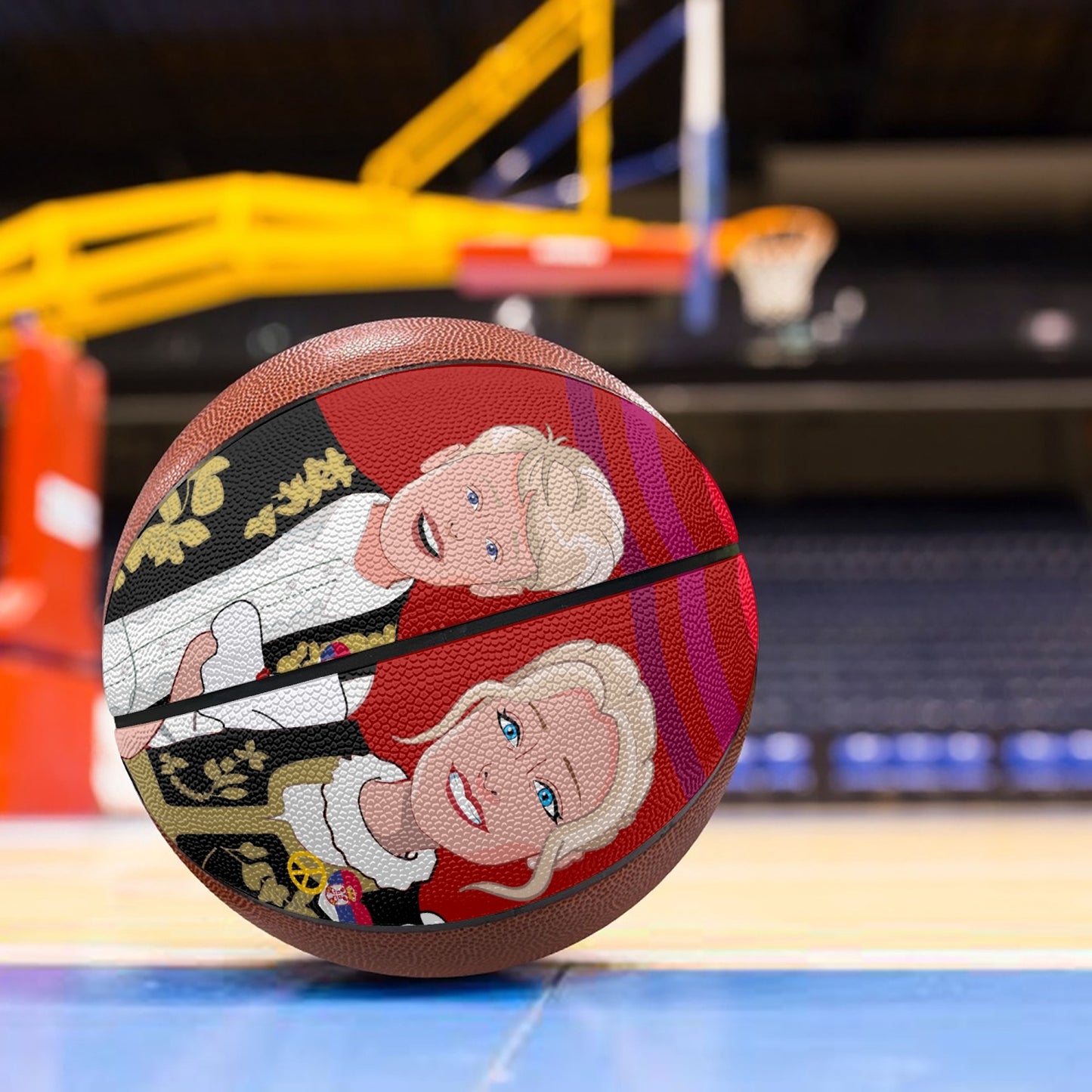 Basketball GLOBAL FREEDOM UNITED COUPLE EDITION SERBIA RED