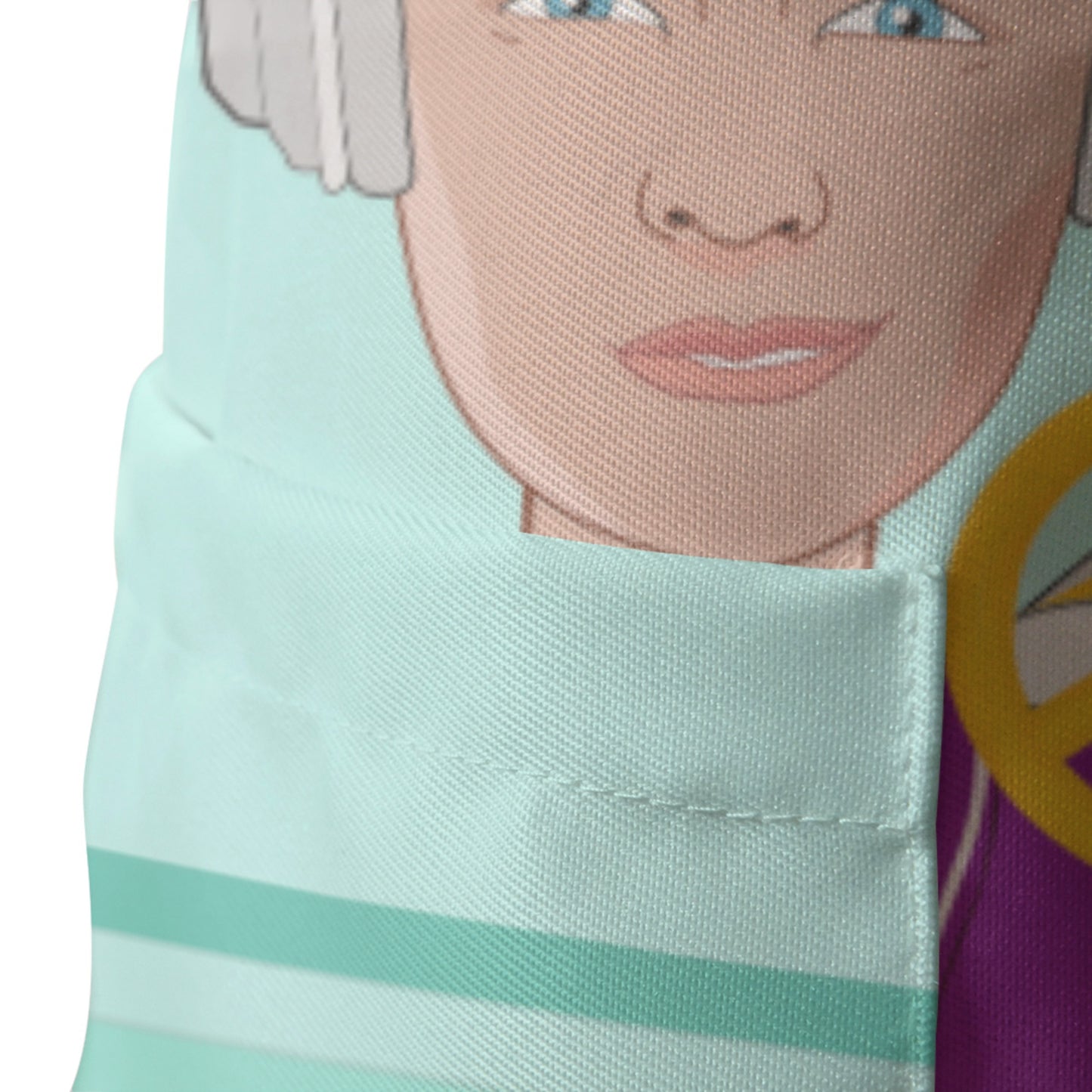 Apron GLOBAL FREEDOM UNITED© Couple USA Wight American Light Green