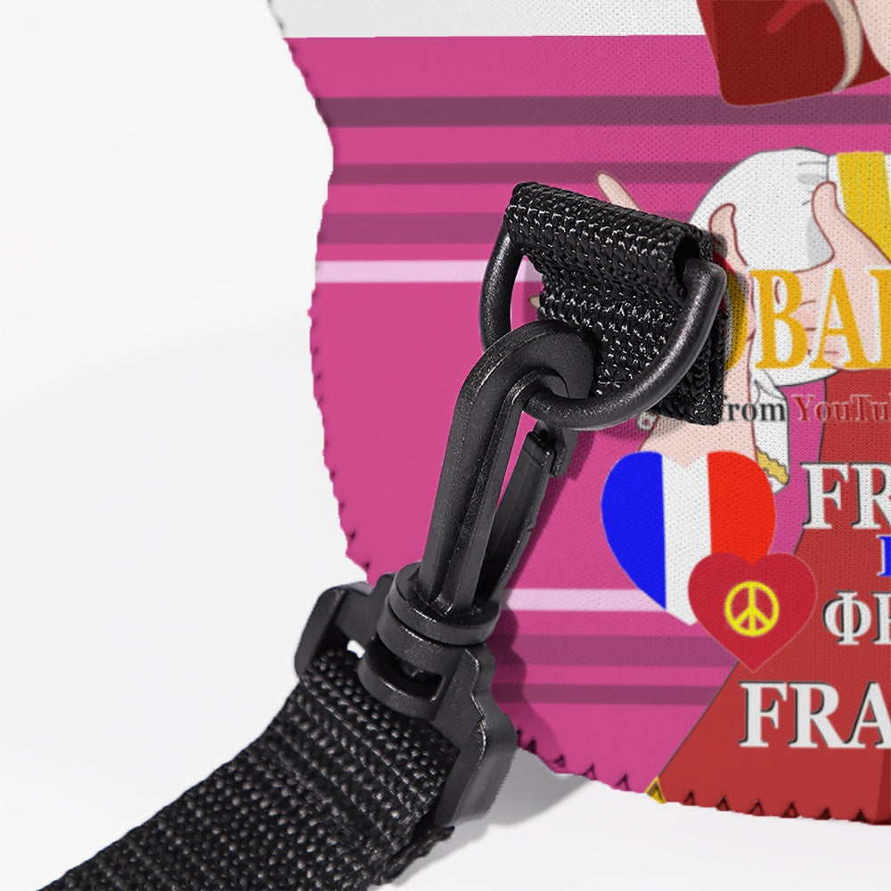 Meal Bag With Strap GLOBAL FREEDOM UNITED© Women Russia & French Pink