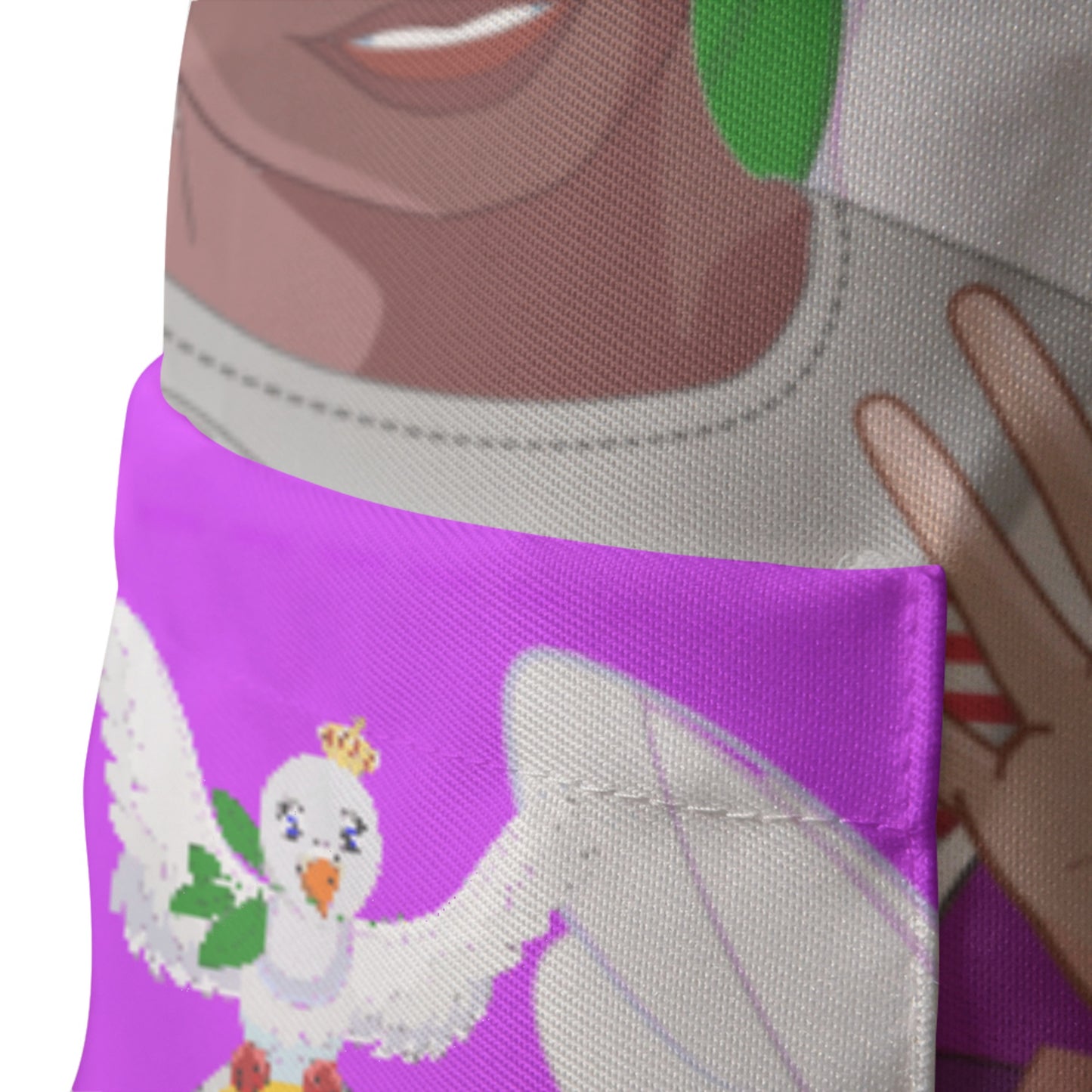 Apron GLOBAL FREEDOM UNITED© Men Anti Fascism & Racism USA Lilac