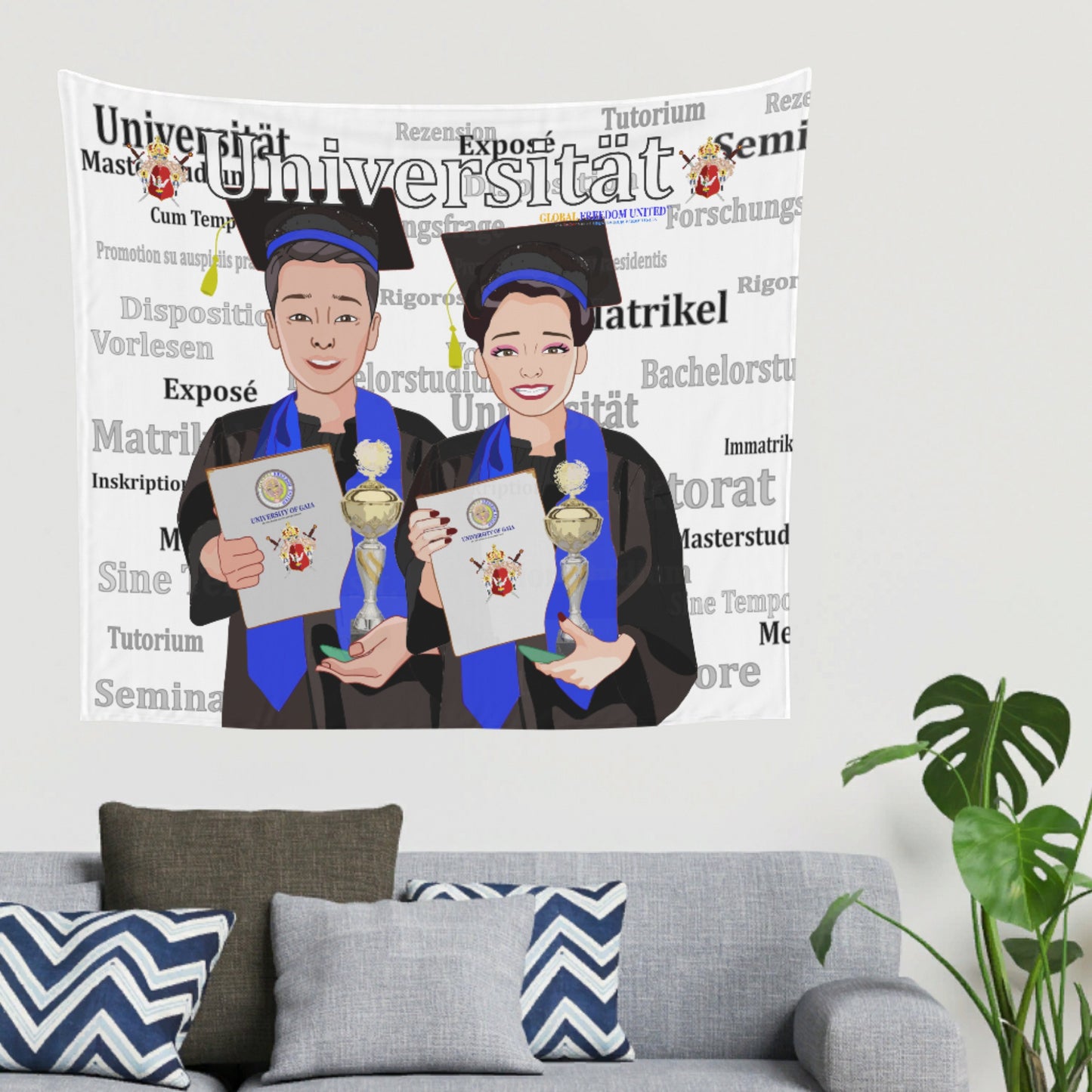 Tapestry Global Freedom United Asia Student Golden Place