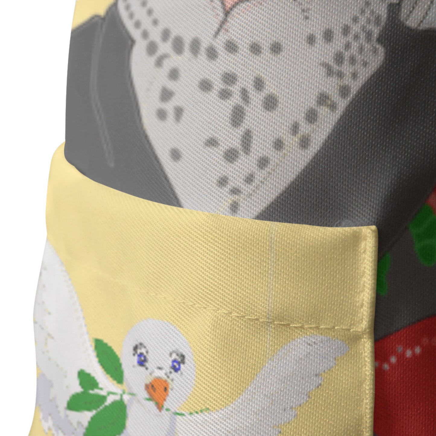 Apron GLOBAL FREEDOM UNITED© Women Romania & Germany Yellow