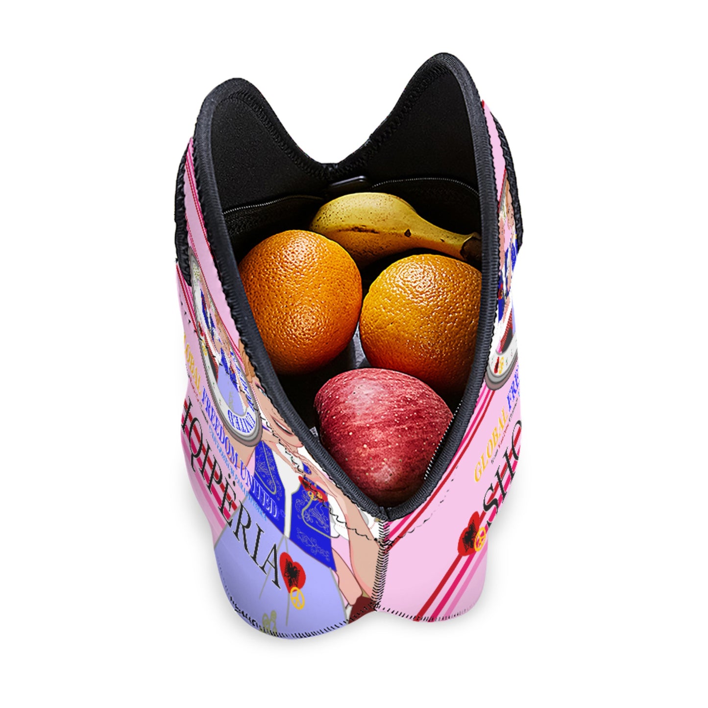 Meal Bag GLOBAL FREEDOM UNITED© Couple Albania Pink 2