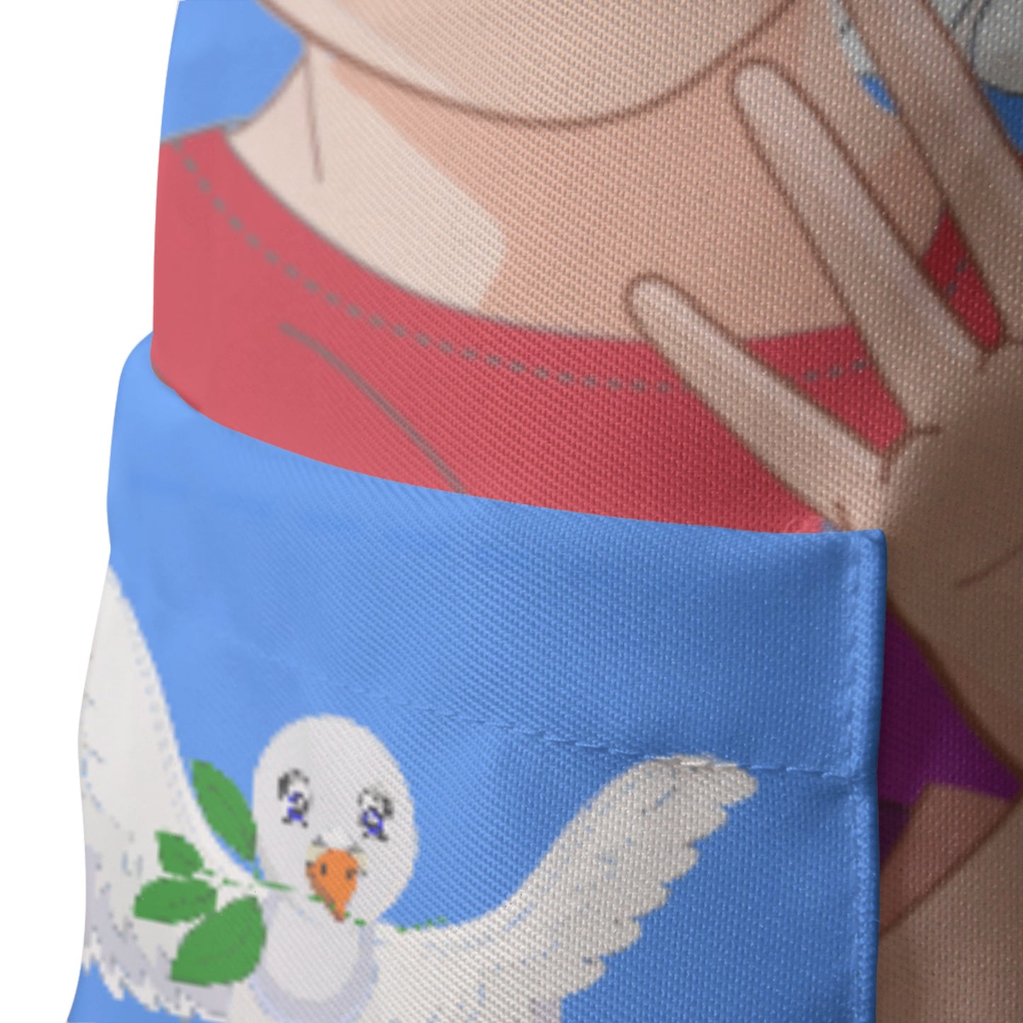 Apron GLOBAL FREEDOM UNITED© Men Yemen & USA Blue