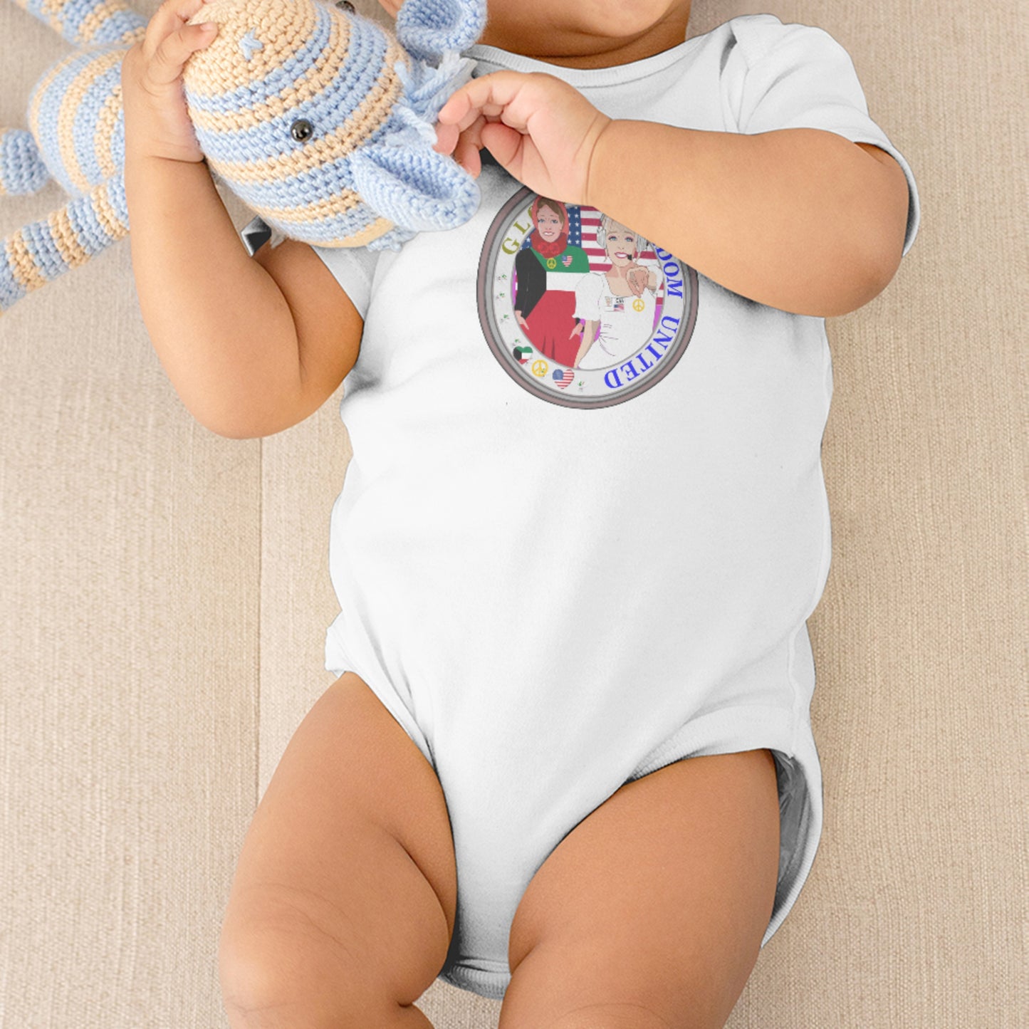 Baby Body Global Freedom United Girls Kuwait & Usa Old Peace