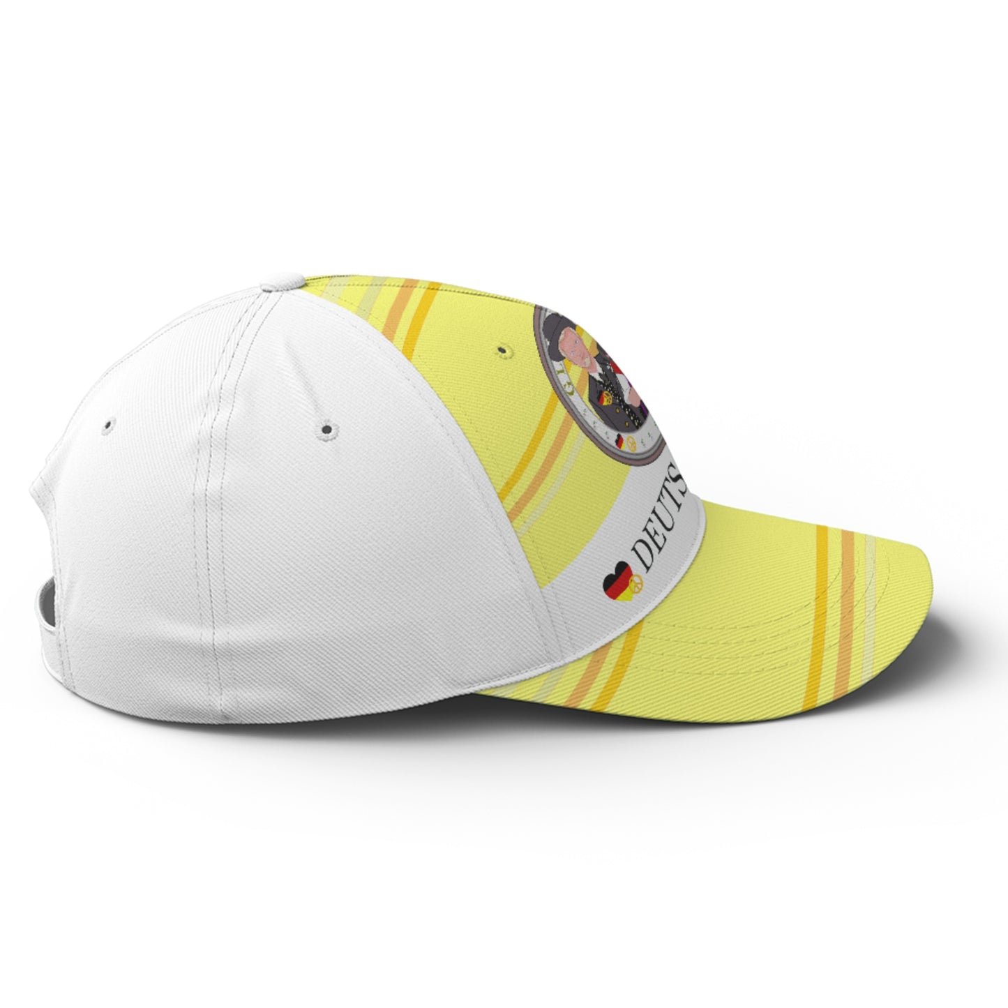 Basketball Cap Global Freedom United Couple Edition Germany V1 Yellow