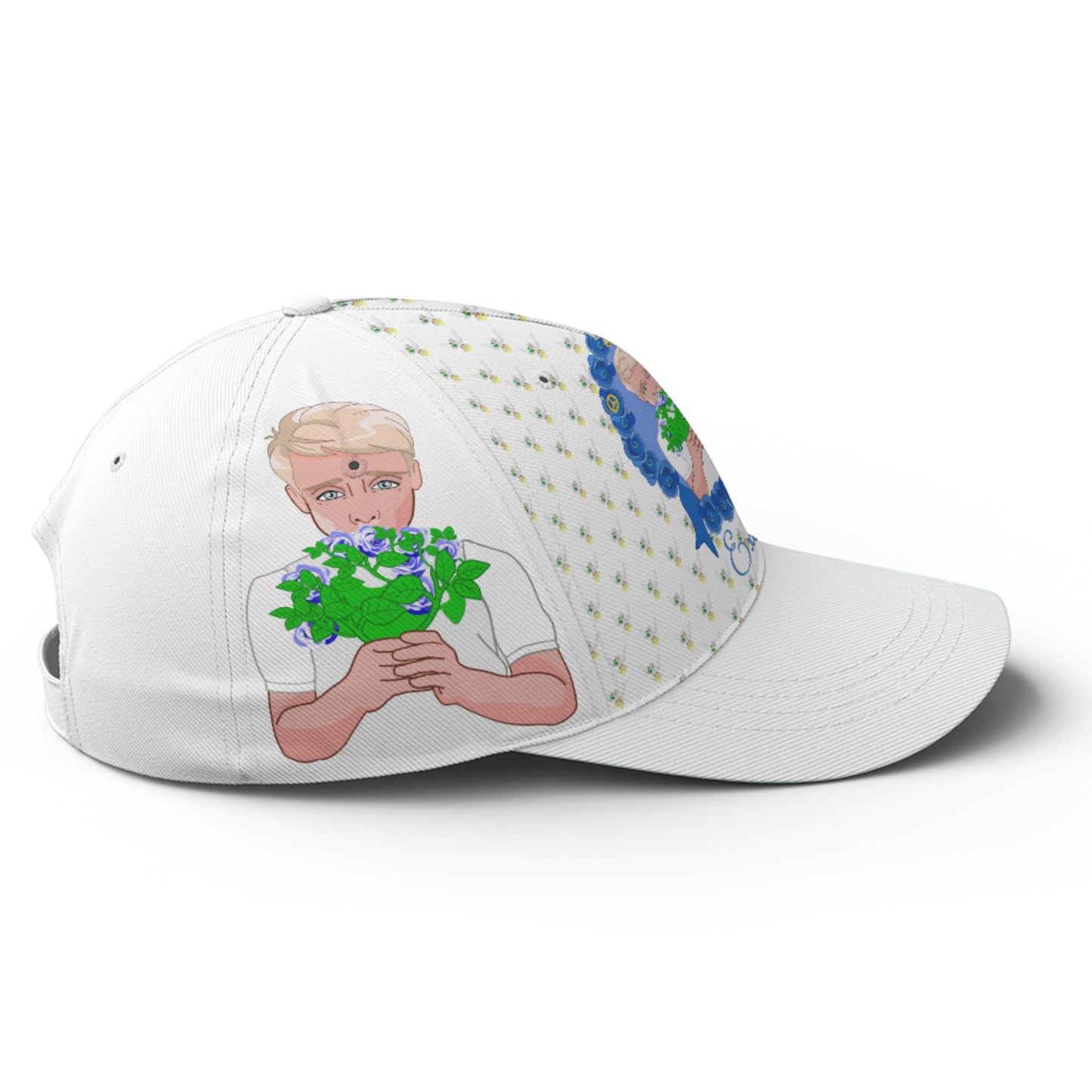 Baseball Cap GLOBAL FREEDOM UNITED© Un Garcon dit désoié Excusez-moi