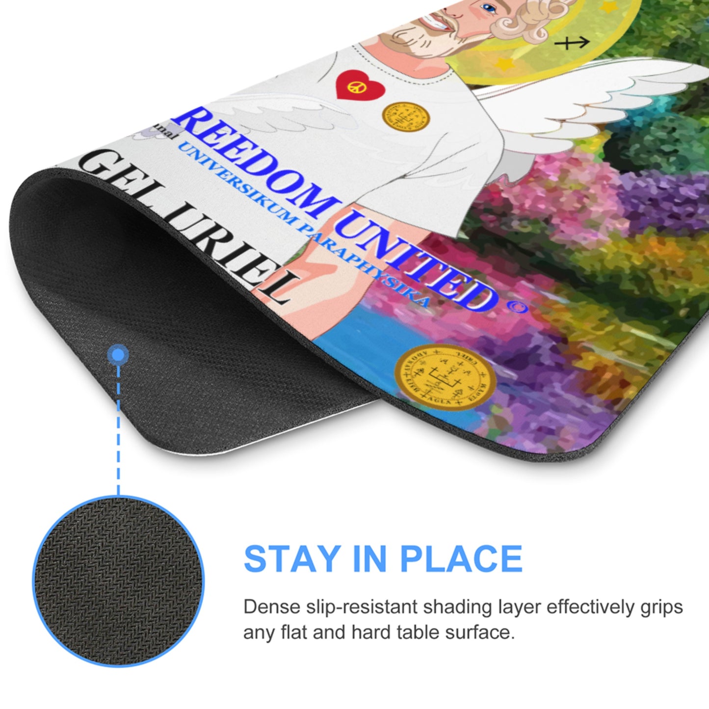 Mouse Pad Global Freedom United Archangel Uriel