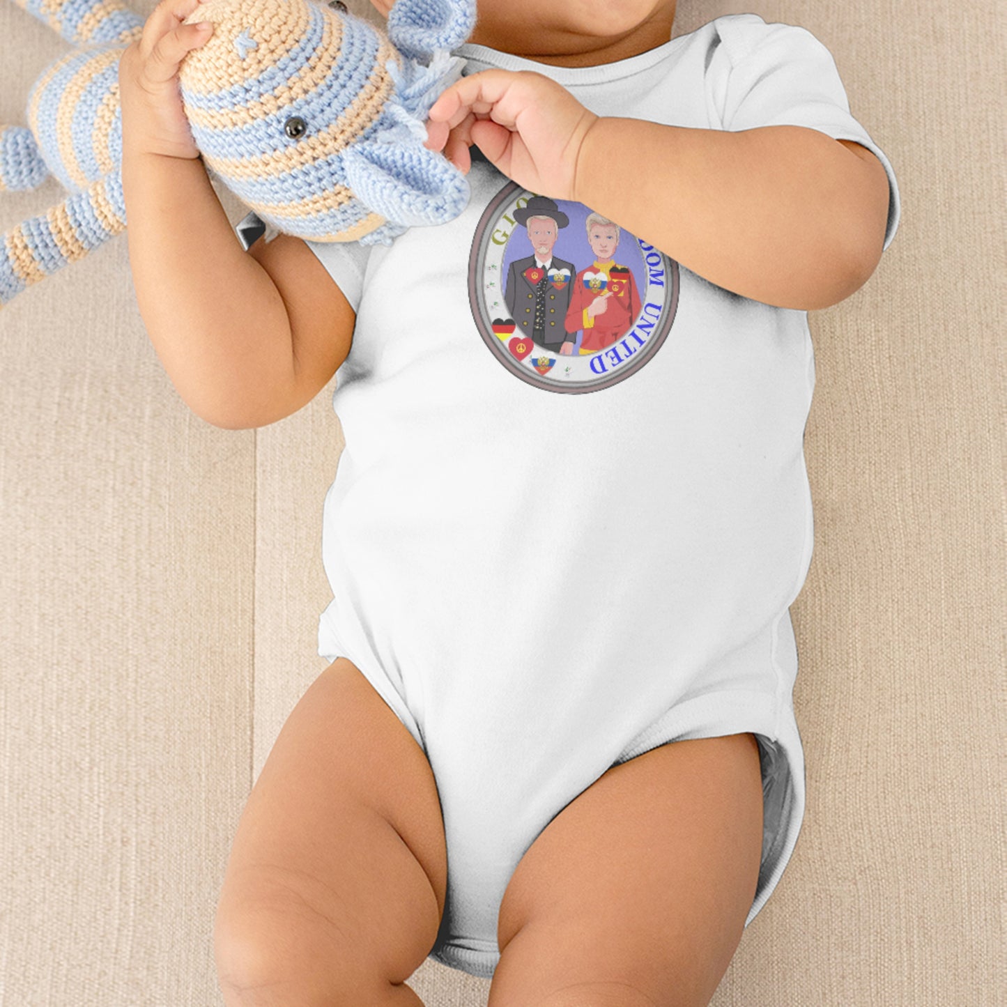 Baby Body Global Freedom United Boys Russia & Germany Old Peace