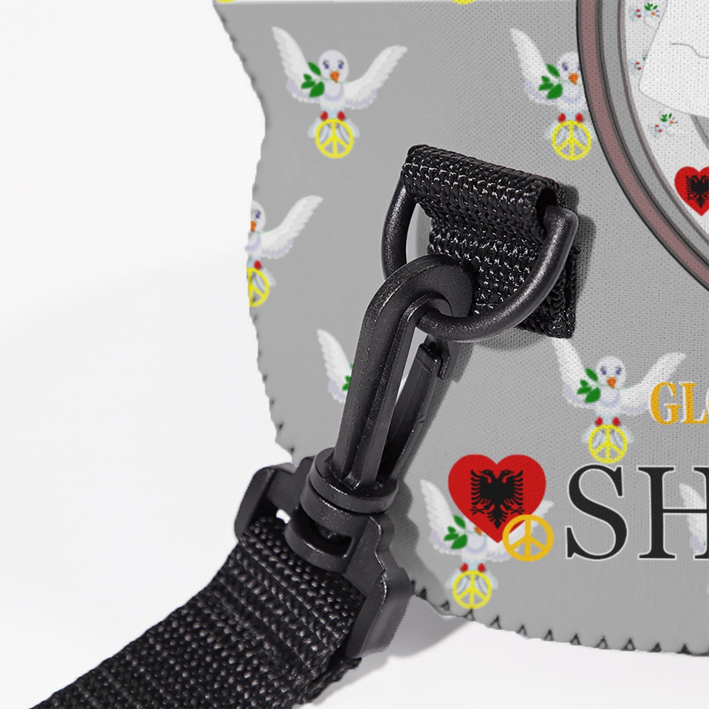 Meal Bag With Straw GLOBAL FREEDOM UNITED© Couple Albania Grey Boy