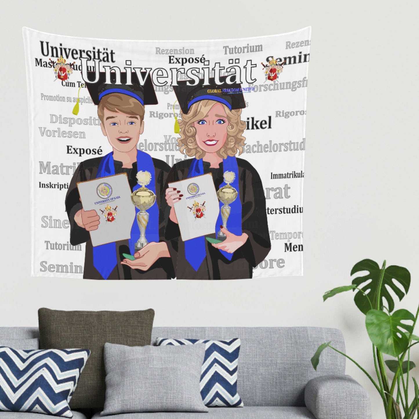 Tapestry Global Freedom Unietd Student Golden Place Brown Hair