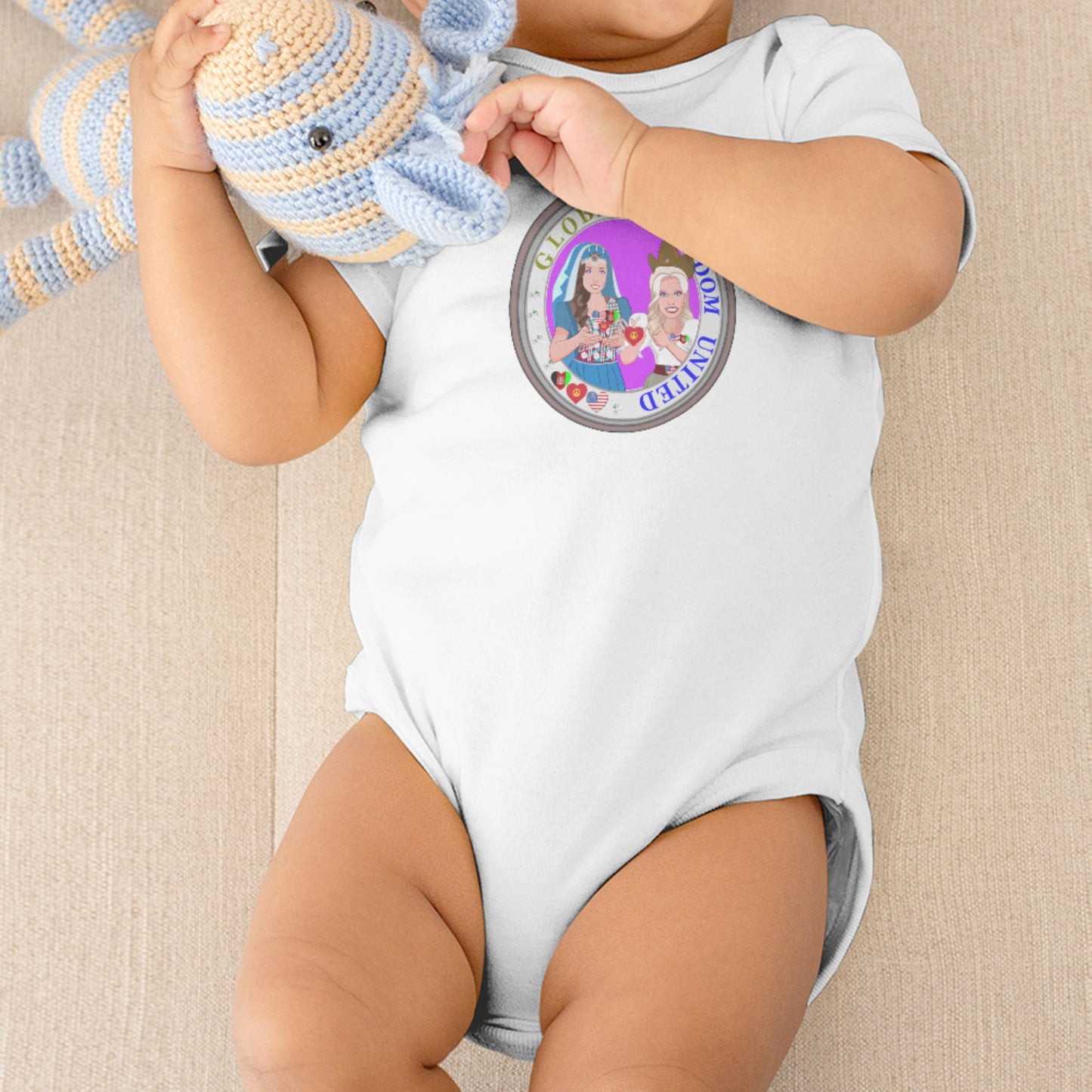 Baby Body Global Freedom United Girls Afghanistan & Usa Old Peace