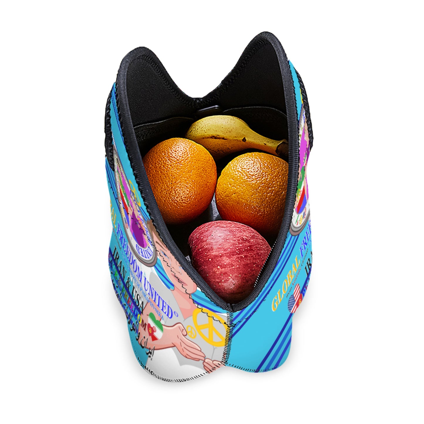 Meal Bag Global Freedom United Men Iran & Usa Blue