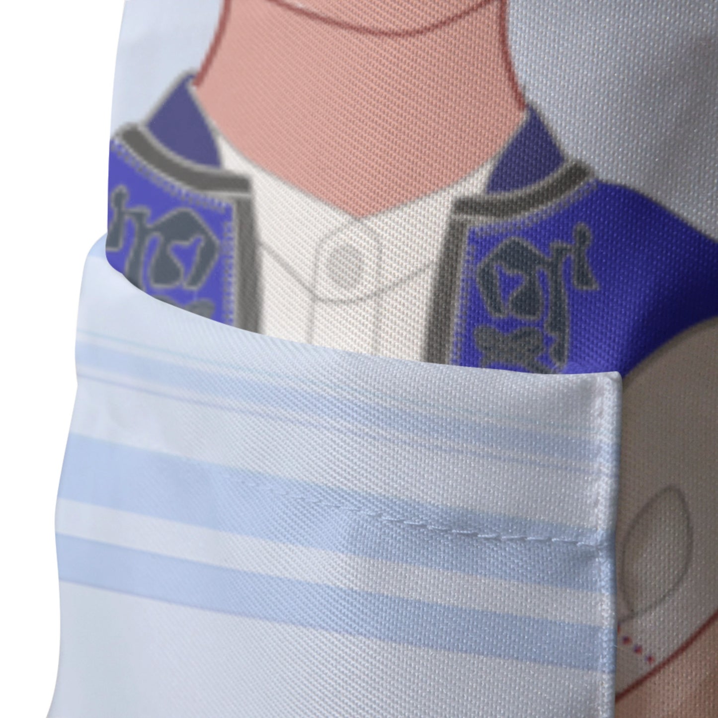 Apron GLOBAL FREEDOM UNITED© Couple Edition Albania Light Blue