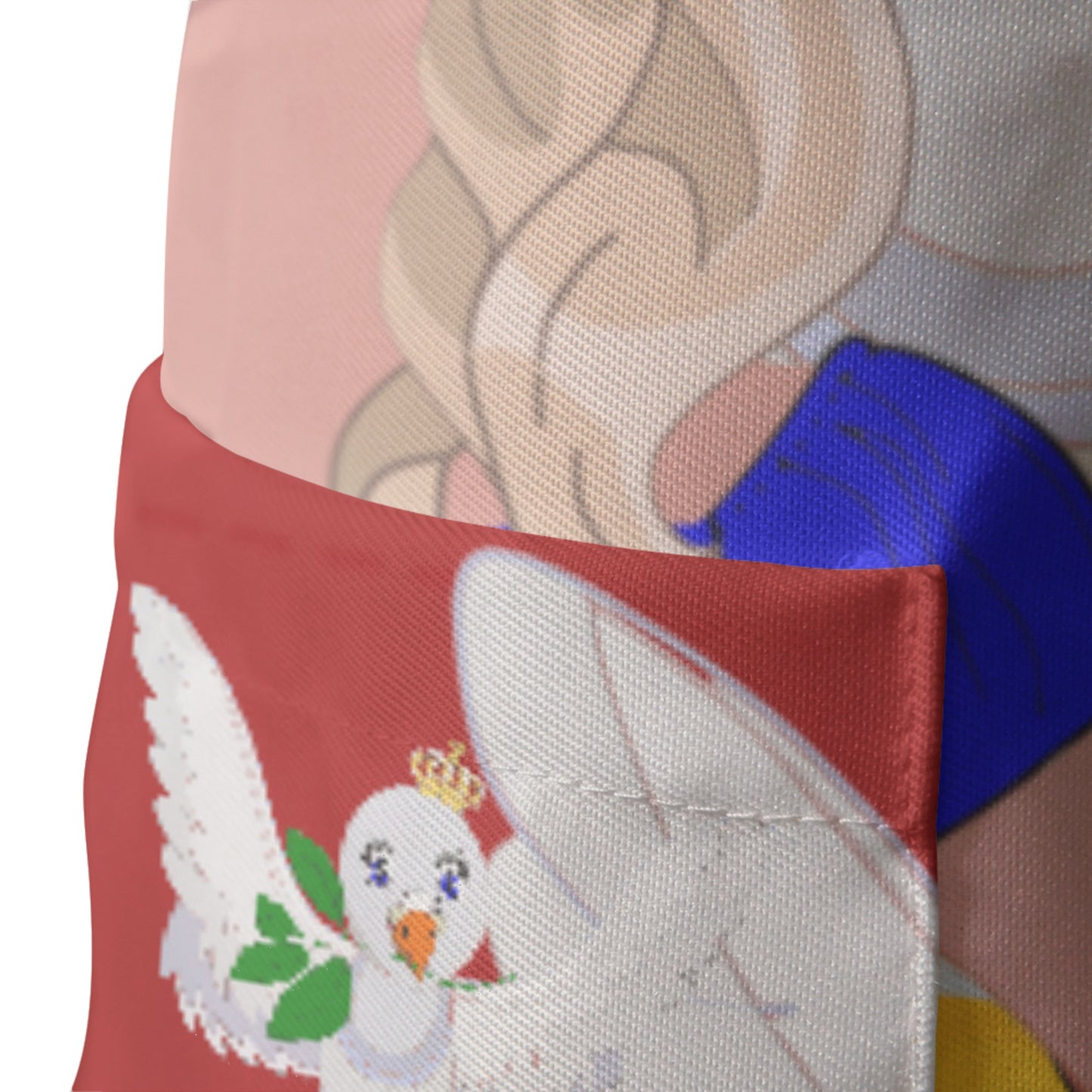 Apron GLOBAL FREEDOM UNITED© Women England & Germany Red