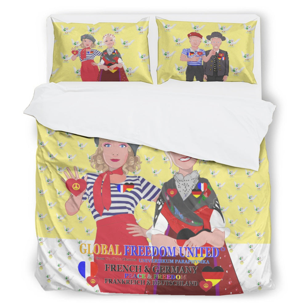 Bed Line GLOBAL FREEDOM UNITED© Women French & Germany Yellow