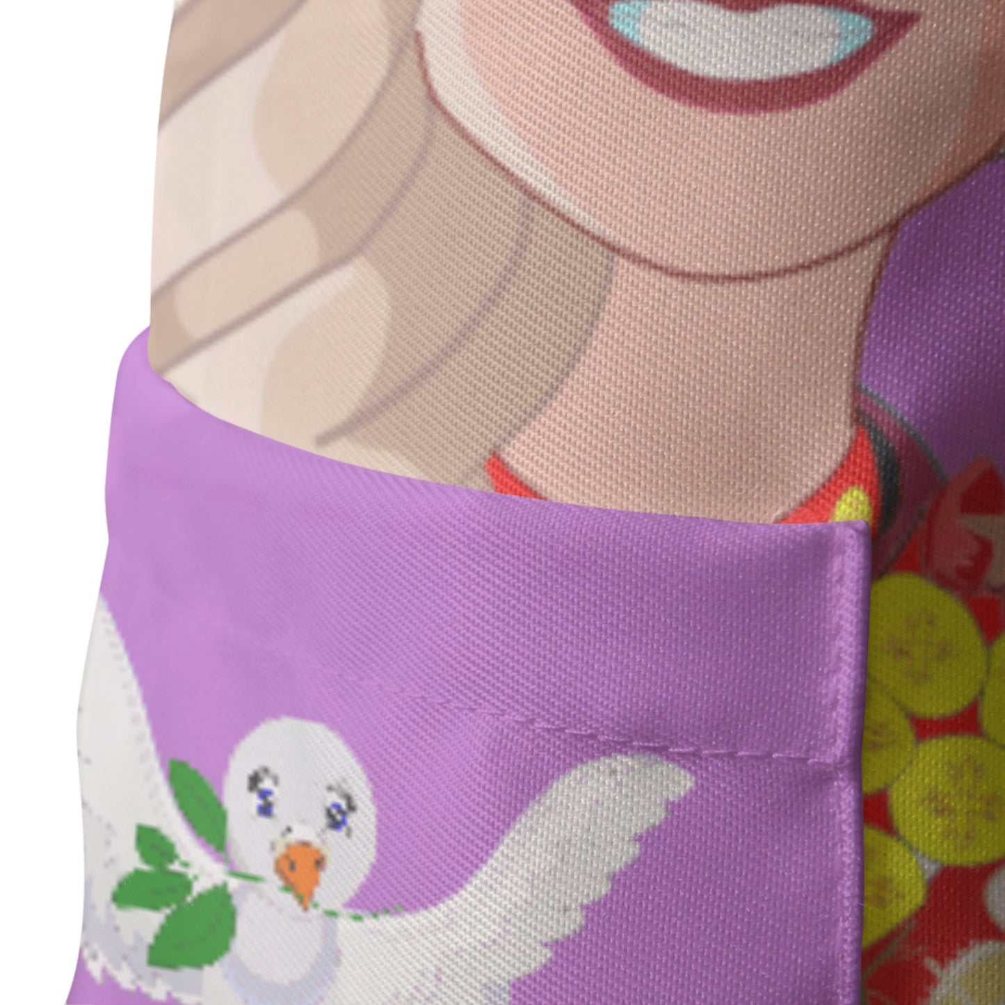 Apron GLOBAL FREEDOM UNITED© Women Croatia & Serbia V2 Lilac