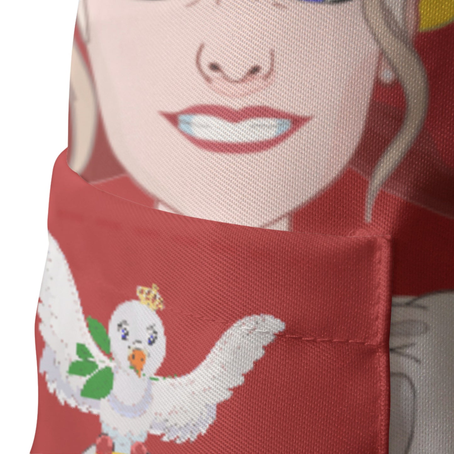 Apron GLOBAL FREEDOM UNITED© Women Russia & Germany Red