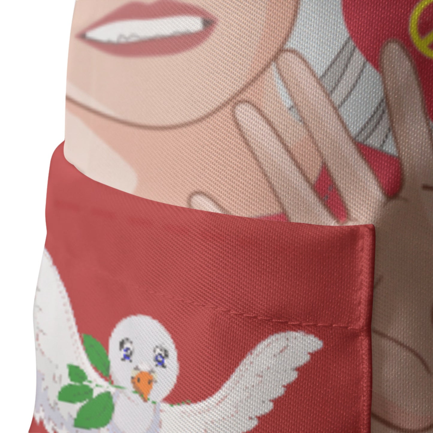 Apron GLOBAL FREEDOM UNITED© Men Yemen & USA Red