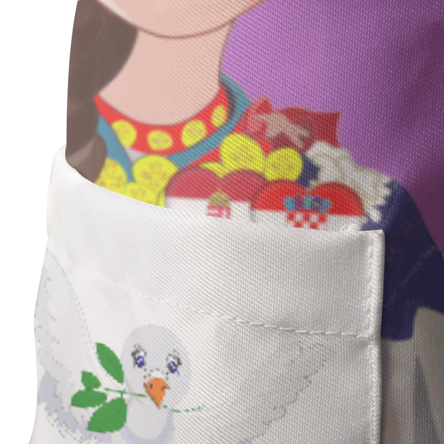 Apron GLOBAL FREEDOM UNITED© Women Croatia & Hungary V2 Lilac