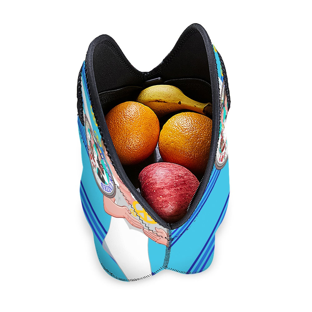 Meal Back GLOBAL FREEDOM UNITED© Girls Croatia & Hungary Blue 2