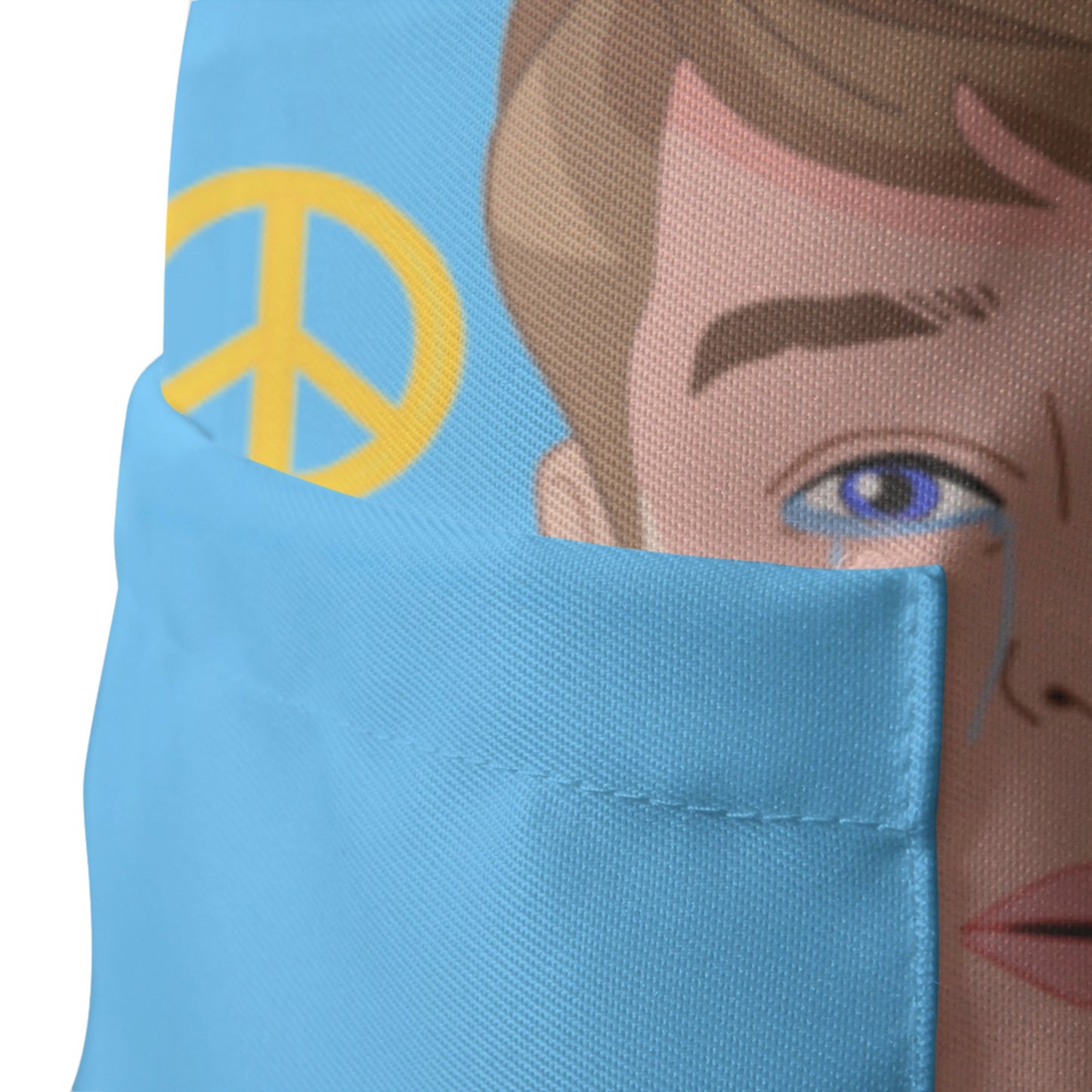 Apron GLOBAL FREEDOM UNITED© Boy Peace Of Angels Blue