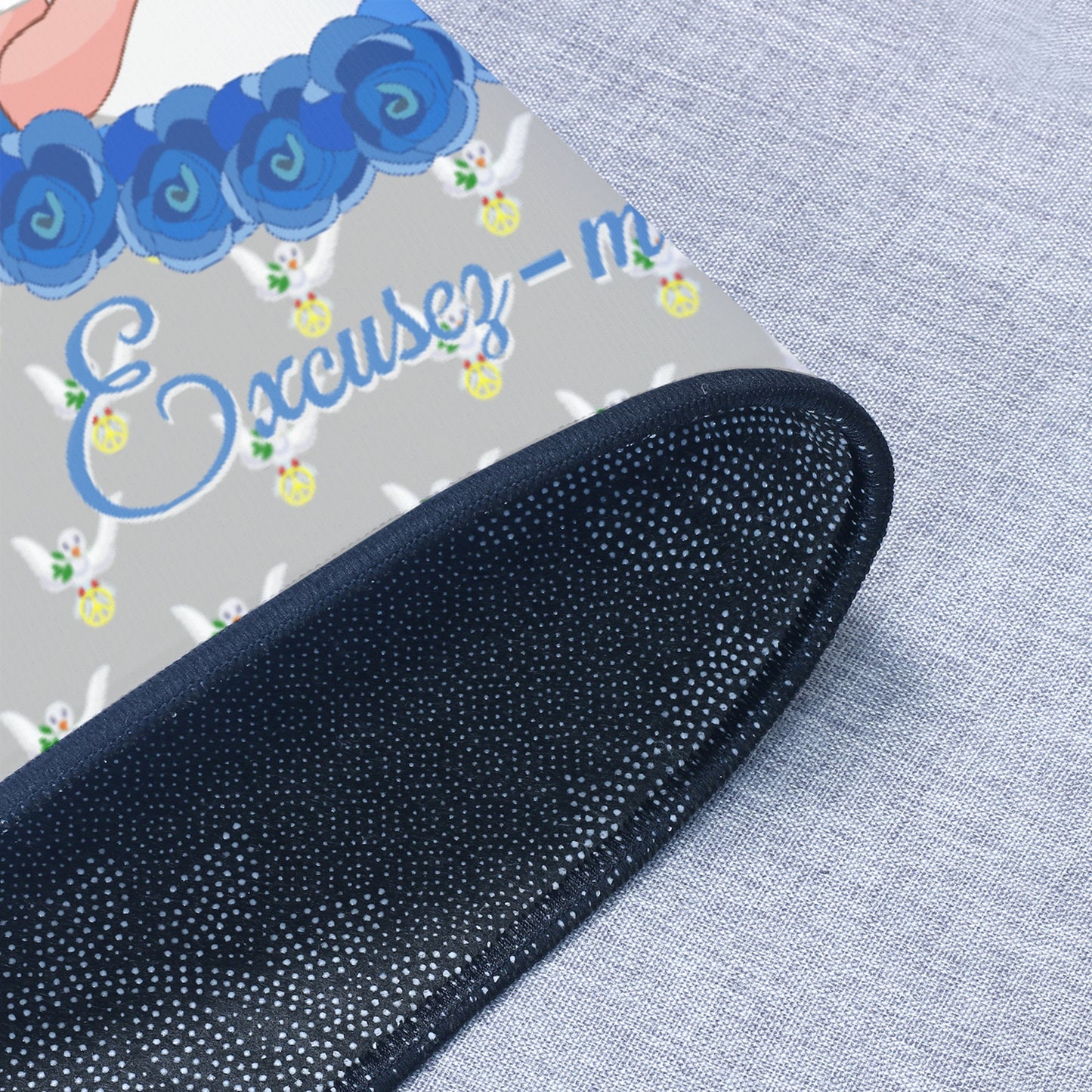 Doormat GLOBAL FREEDOM UNITED© Un Garcon dit désoié Excusez-moi