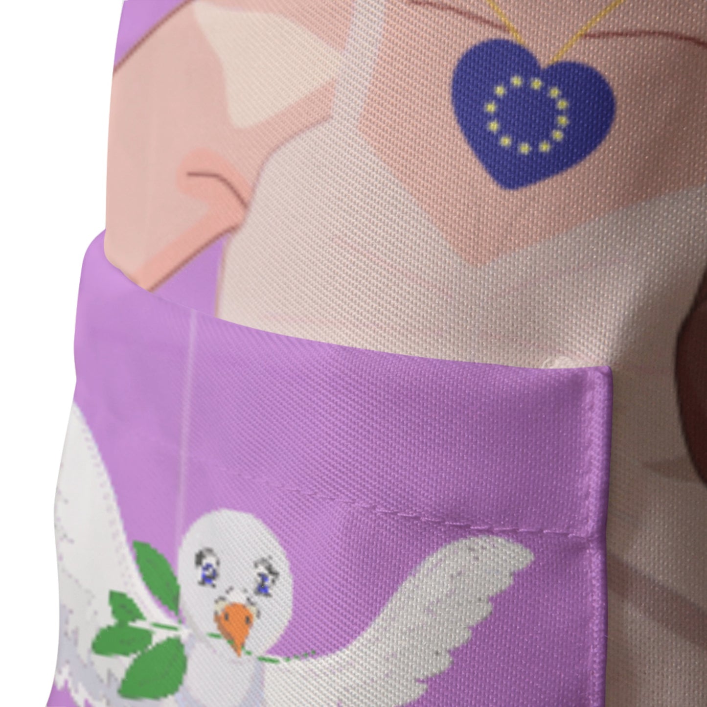 Apron GLOBAL FREEDOM UNITED© Women Anti Fascism & Racism EU Lilac