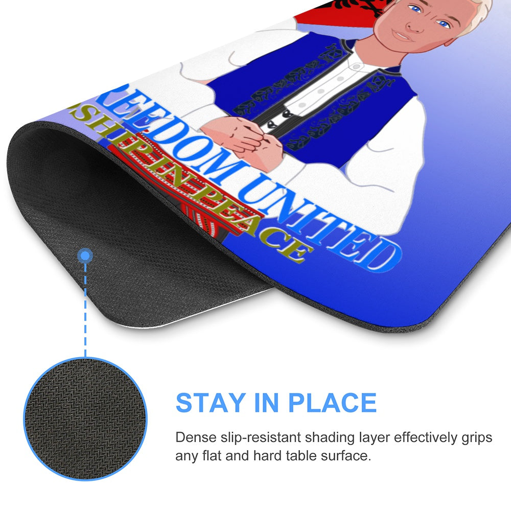 Mouse Patt GLOBAL FREEDOM UNITED© Couple Albania Blue