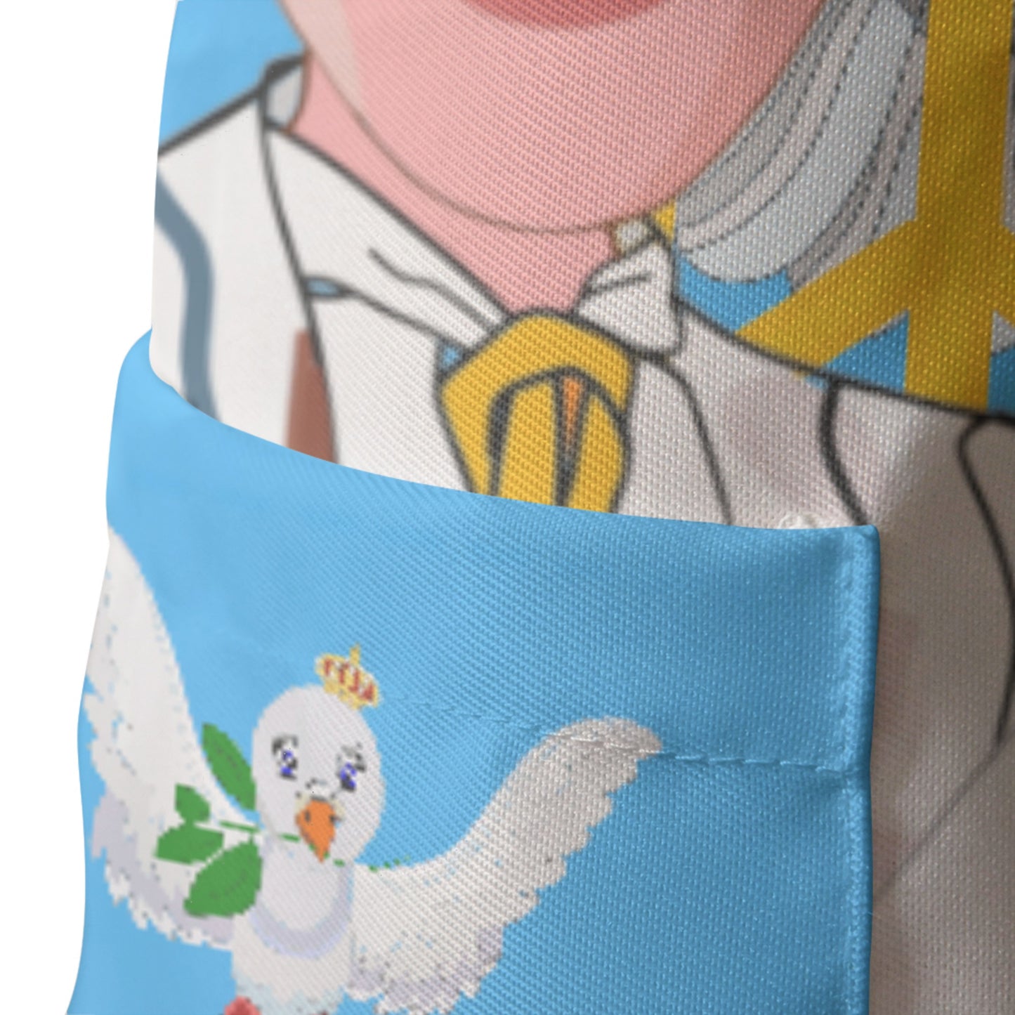 Apron GLOBAL FREEDOM UNITED© Men Croatia & Hungary Blue