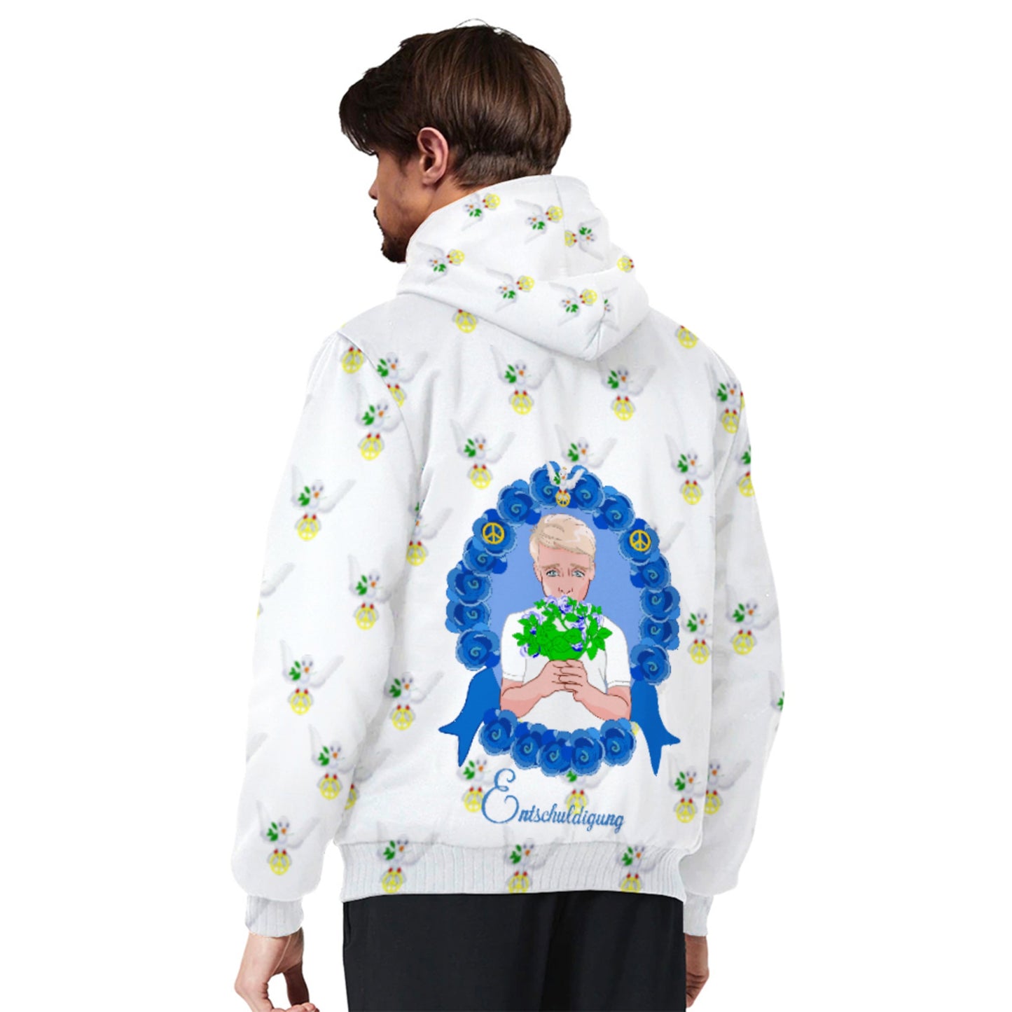 Plush Hoodie Global Freedom United Ein Junge Sagt Entschuldigung