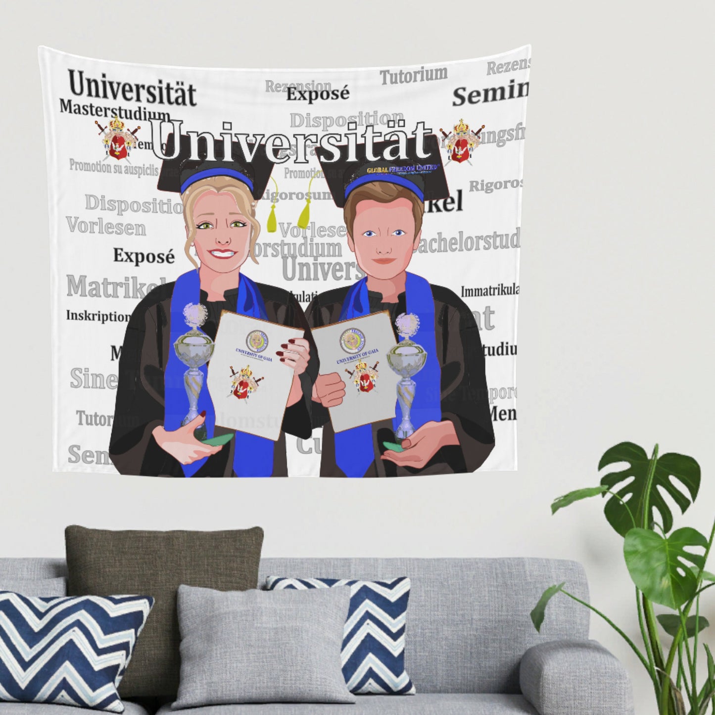 Tapestry Global Freedom United Student Silver Place Brown Hair