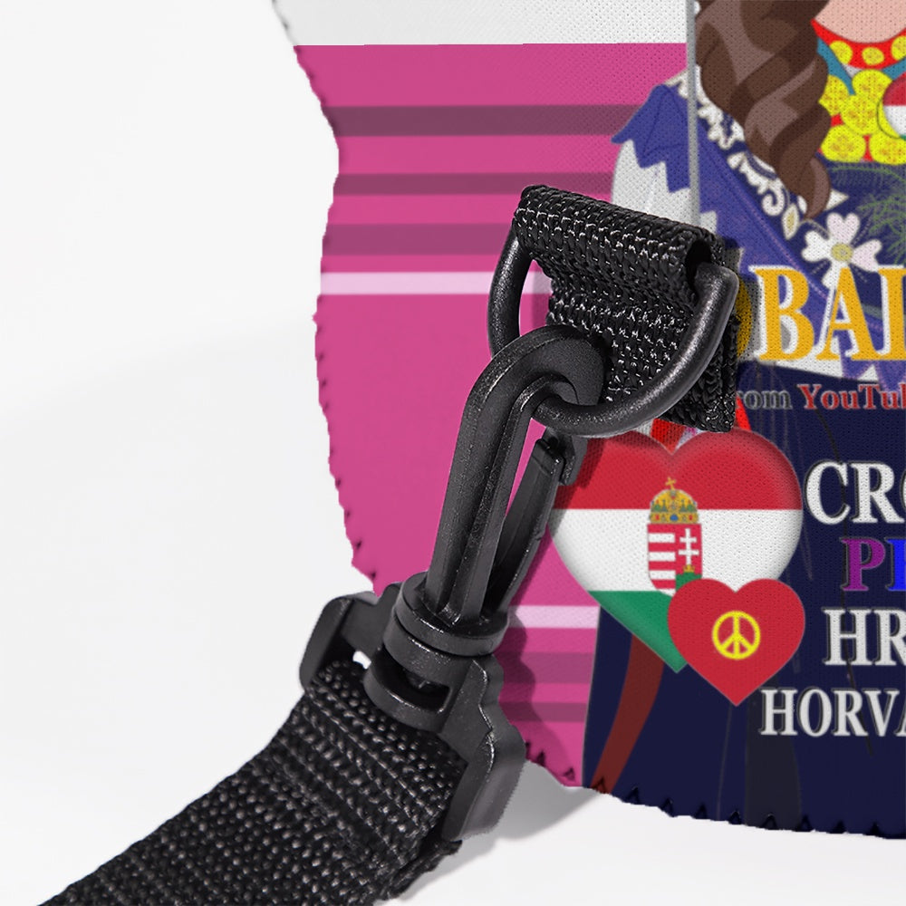 Meal Back With Straw GLOBAL FREEDOM UNITED© Girls Croatia & Hungary Pink