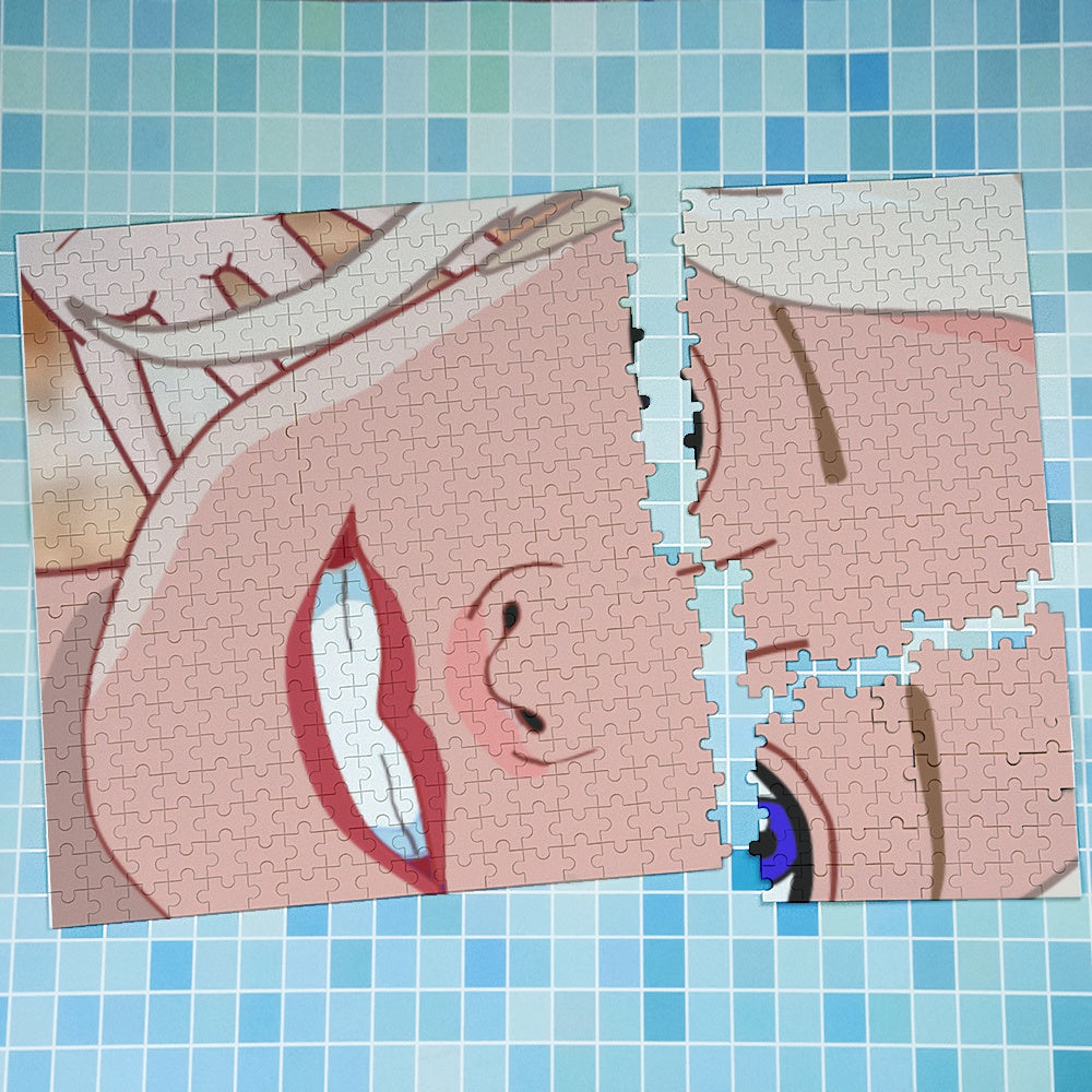 Paper Puzzle Global Freedom United Women For Puzzle Freaks Blond Hairy Woman No. 1