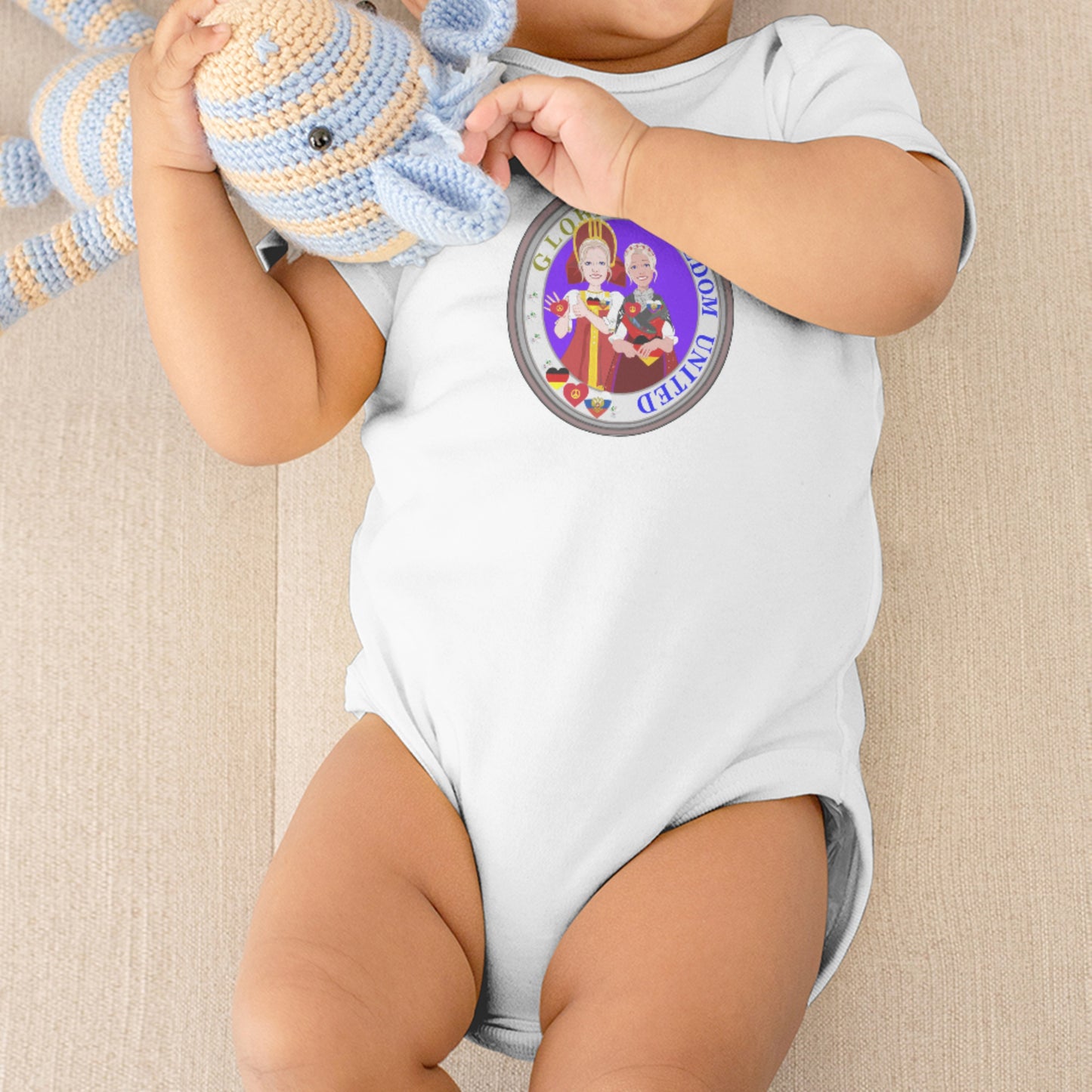 Baby Body Global Freedom United Girls Russia & Germany Old Peace