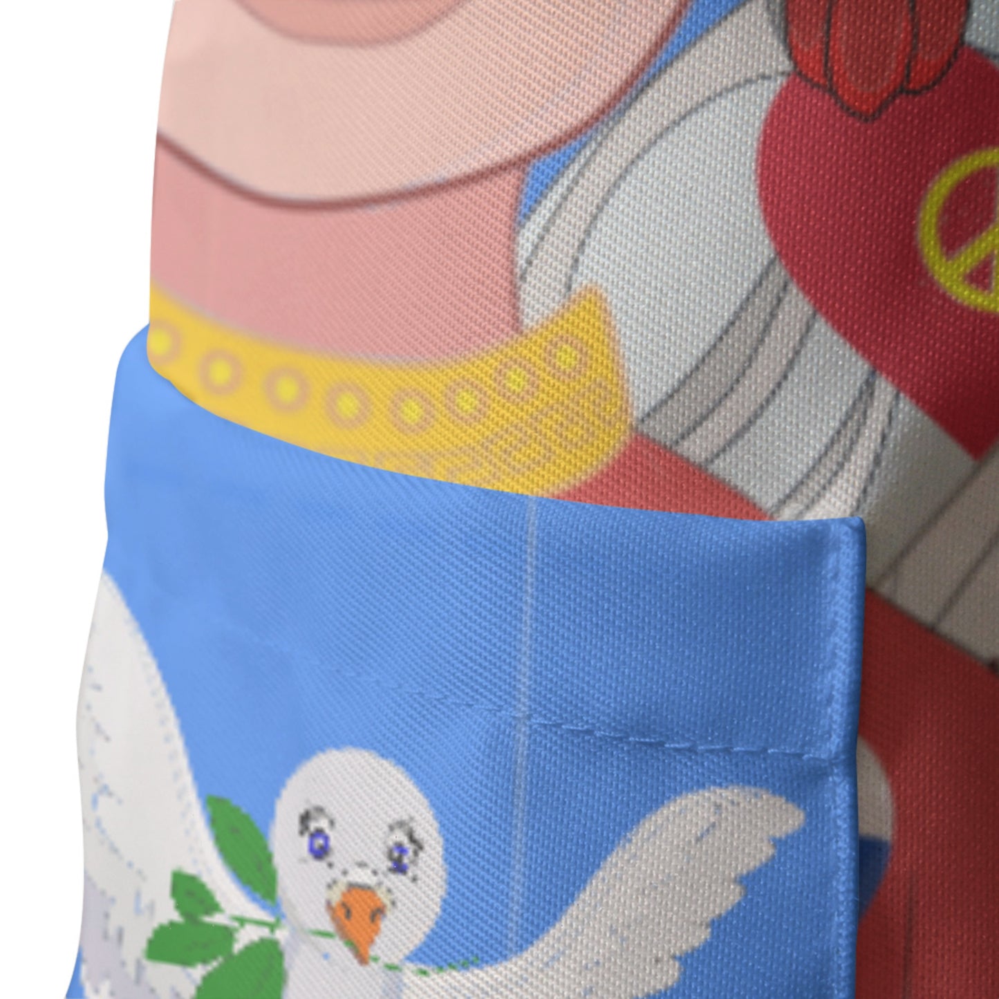 Apron GLOBAL FREEDOM UNITED© Men Ukraina & Russia Blue